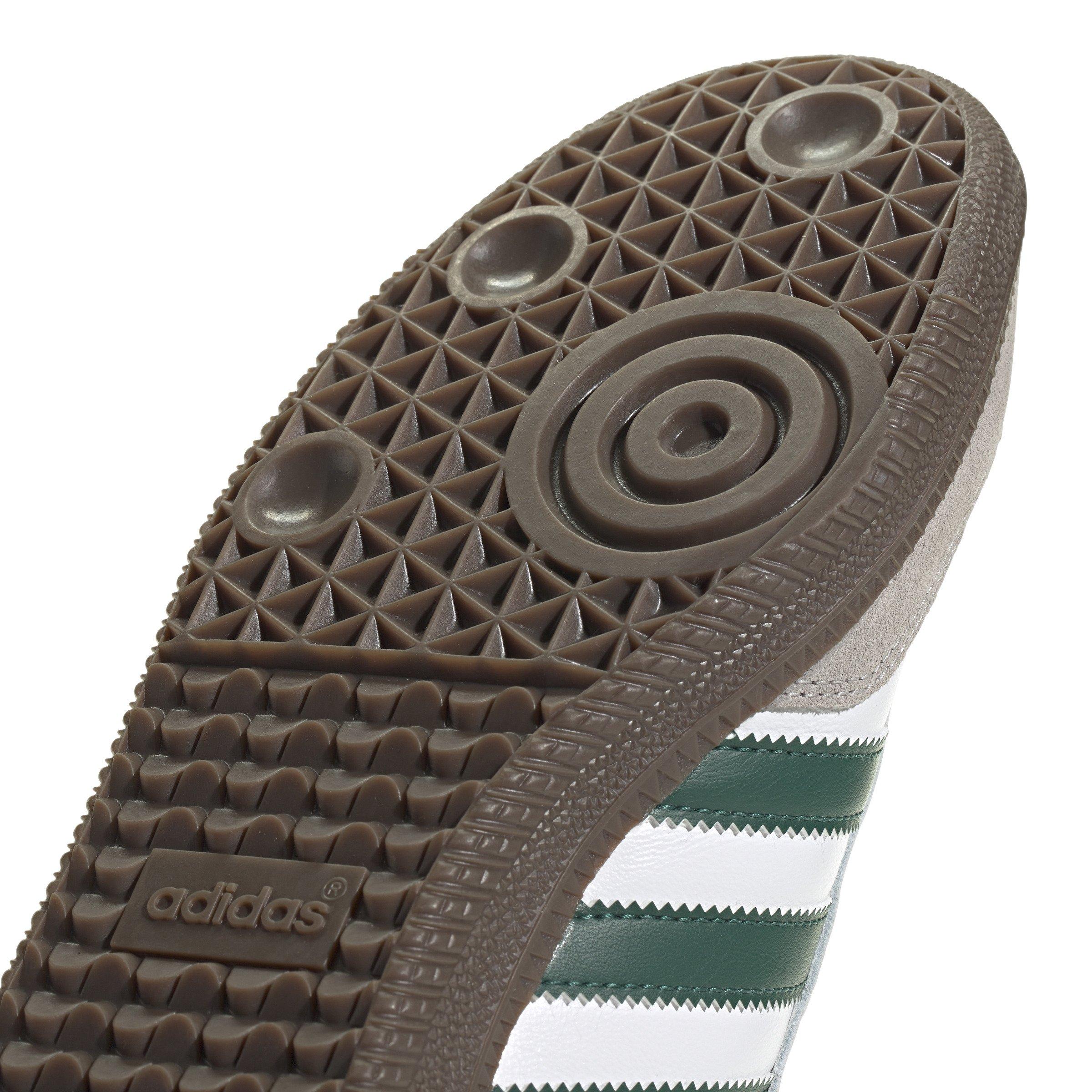 adidas Originals Samba OG "Ftwr White/Collegiate Green/Clear Granite" Men's Shoe - WHITE/GREEN/GRANITE Thumbnail View 8