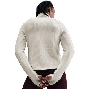 Nike Women's Swift Therma-FIT Turtle-Neck Running Top -White