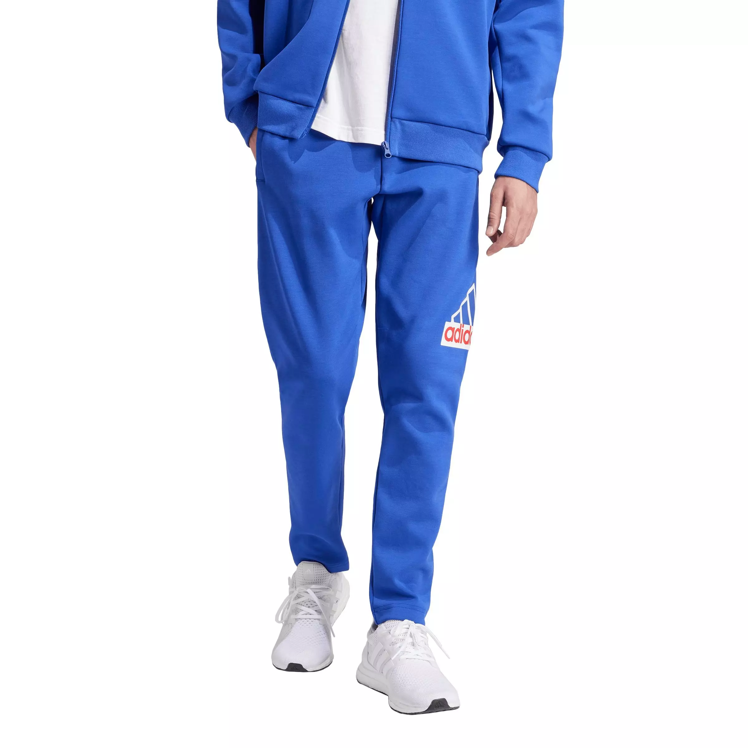 adidas Men's Future Icons Badge of Sport Joggers - Blue - BLUE