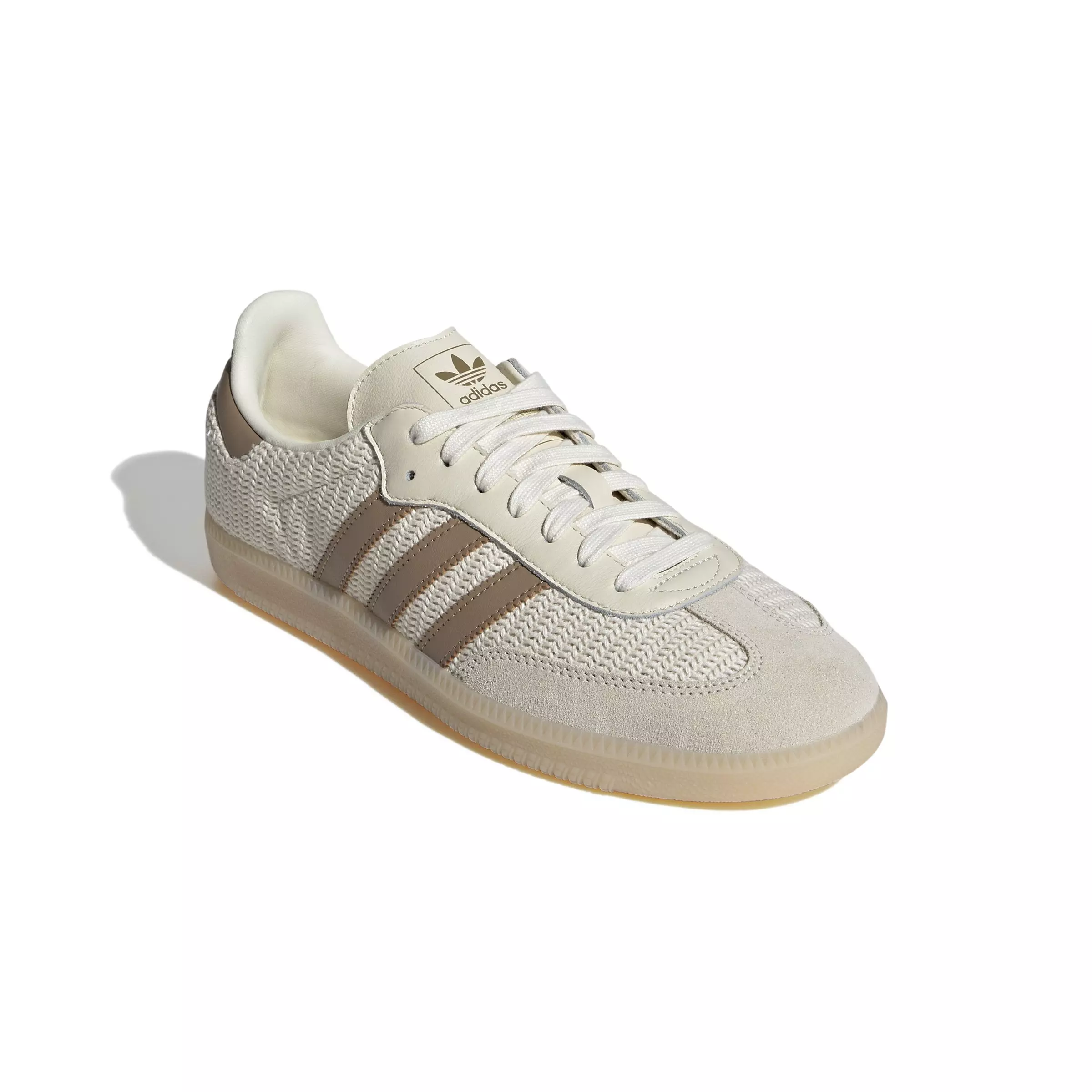 adidas Originals Samba OG "Cream White/Cardboard/Crystal Sand" Men's Shoe - CREAM/CARDBOARD/SAND