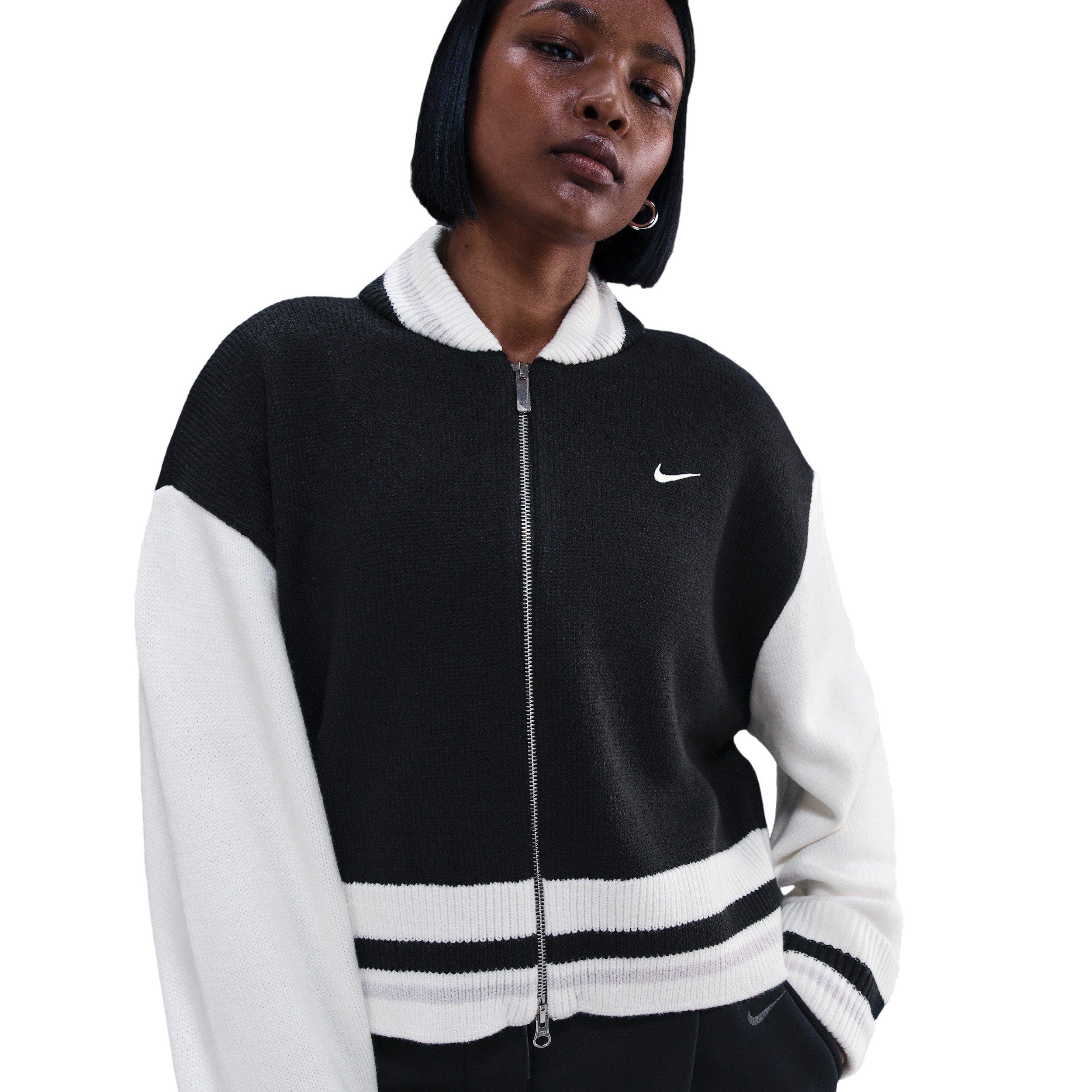 Nike Women's Sportswear Street Cardigan - Black - BLACK Thumbnail View 1