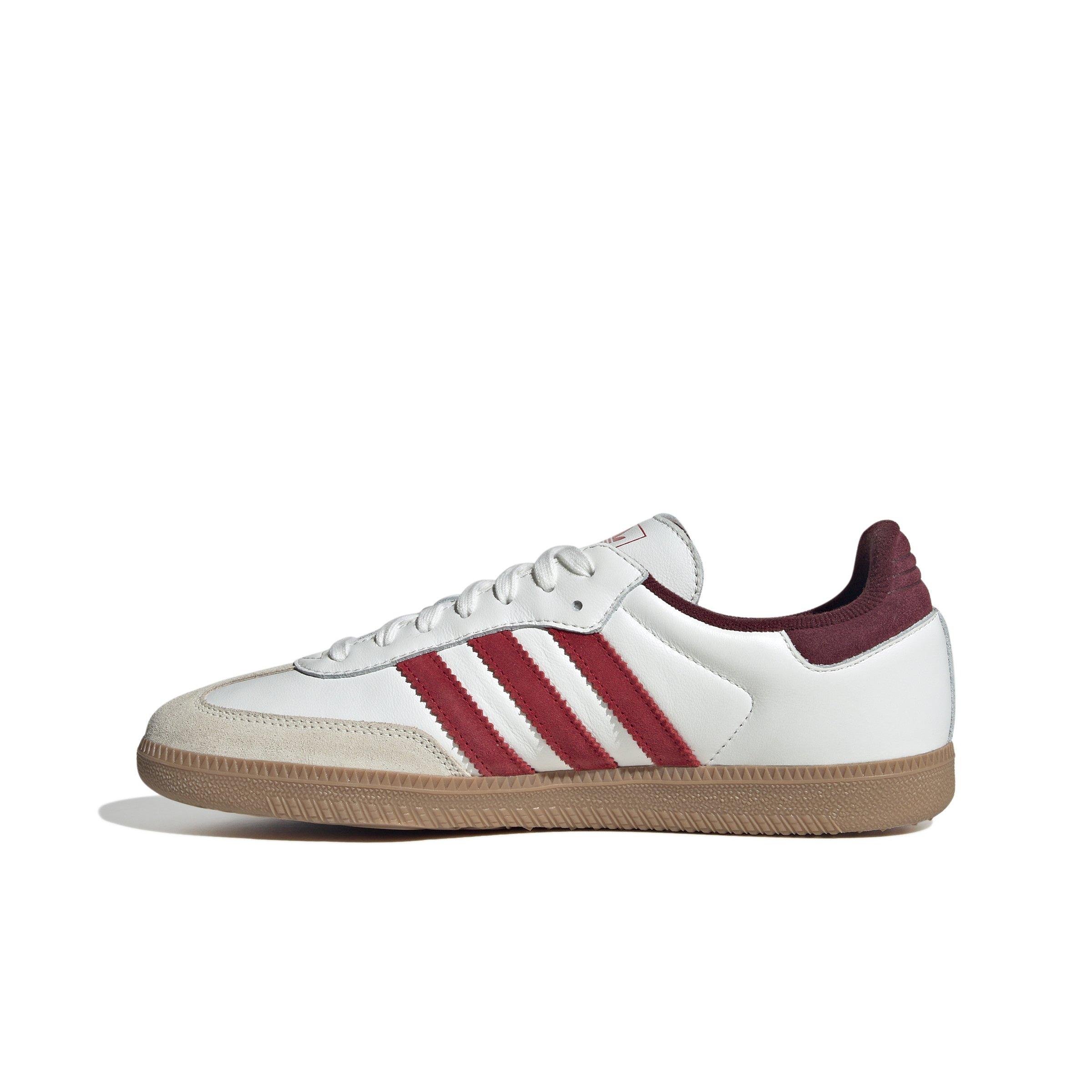 adidas Originals Samba OG "Core White/Better Scarlet/Shadow Red" Men's Shoe - WHITE/SCARLET/RED Thumbnail View 2