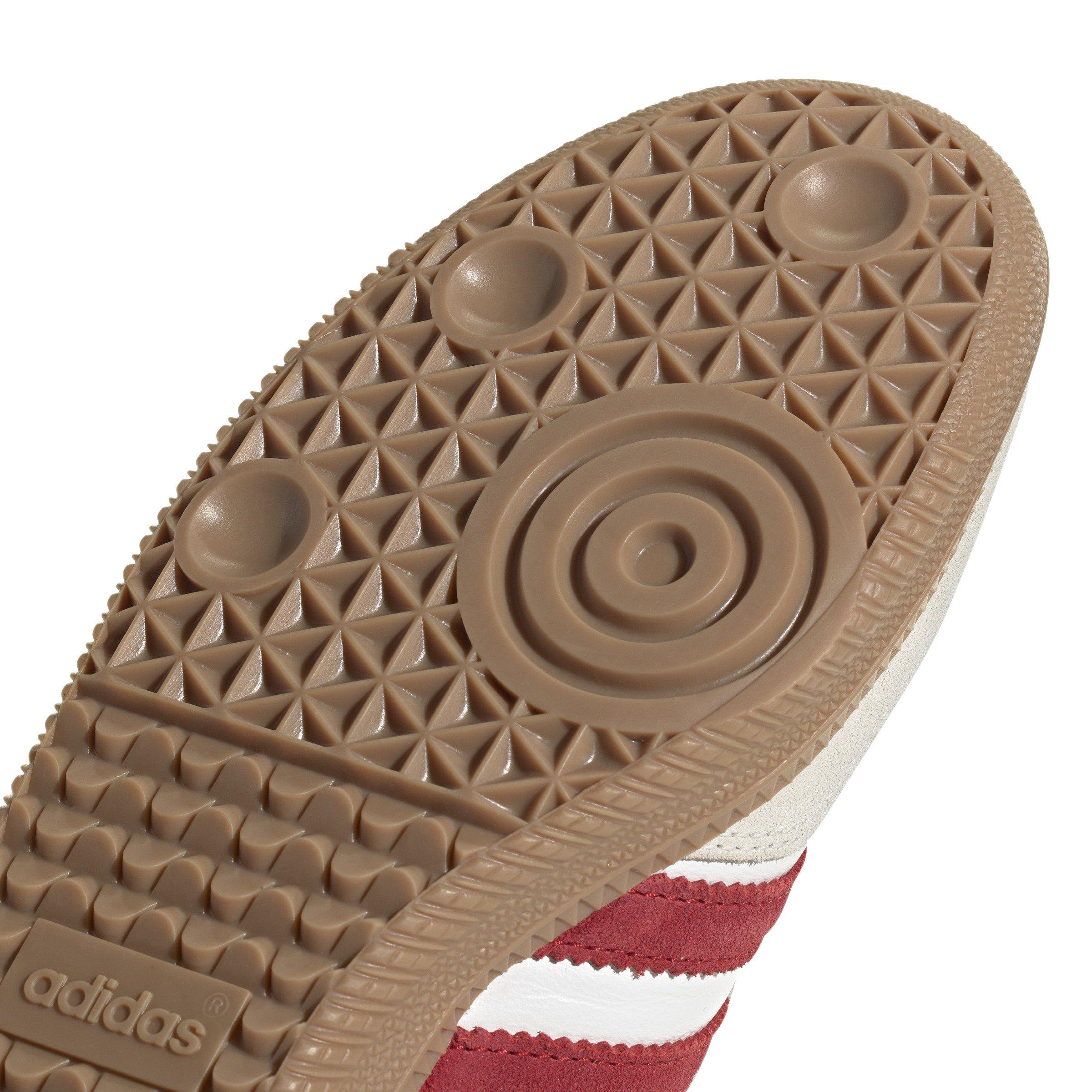 adidas Originals Samba OG "Core White/Better Scarlet/Shadow Red" Men's Shoe - WHITE/SCARLET/RED Thumbnail View 8