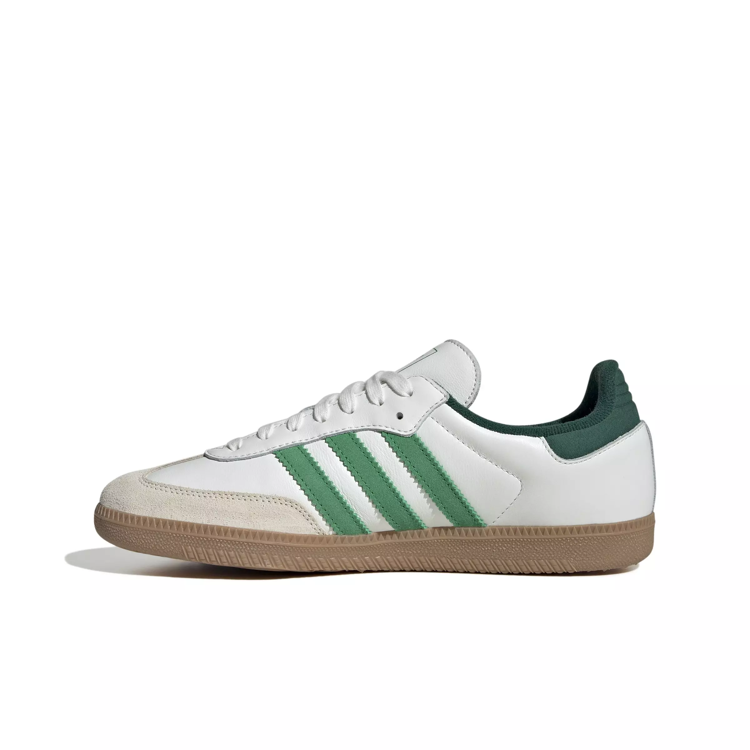 adidas Originals Samba OG "Core White/Green/Collegiate Green" Men's Shoe - WHITE/GREEN/GREEN