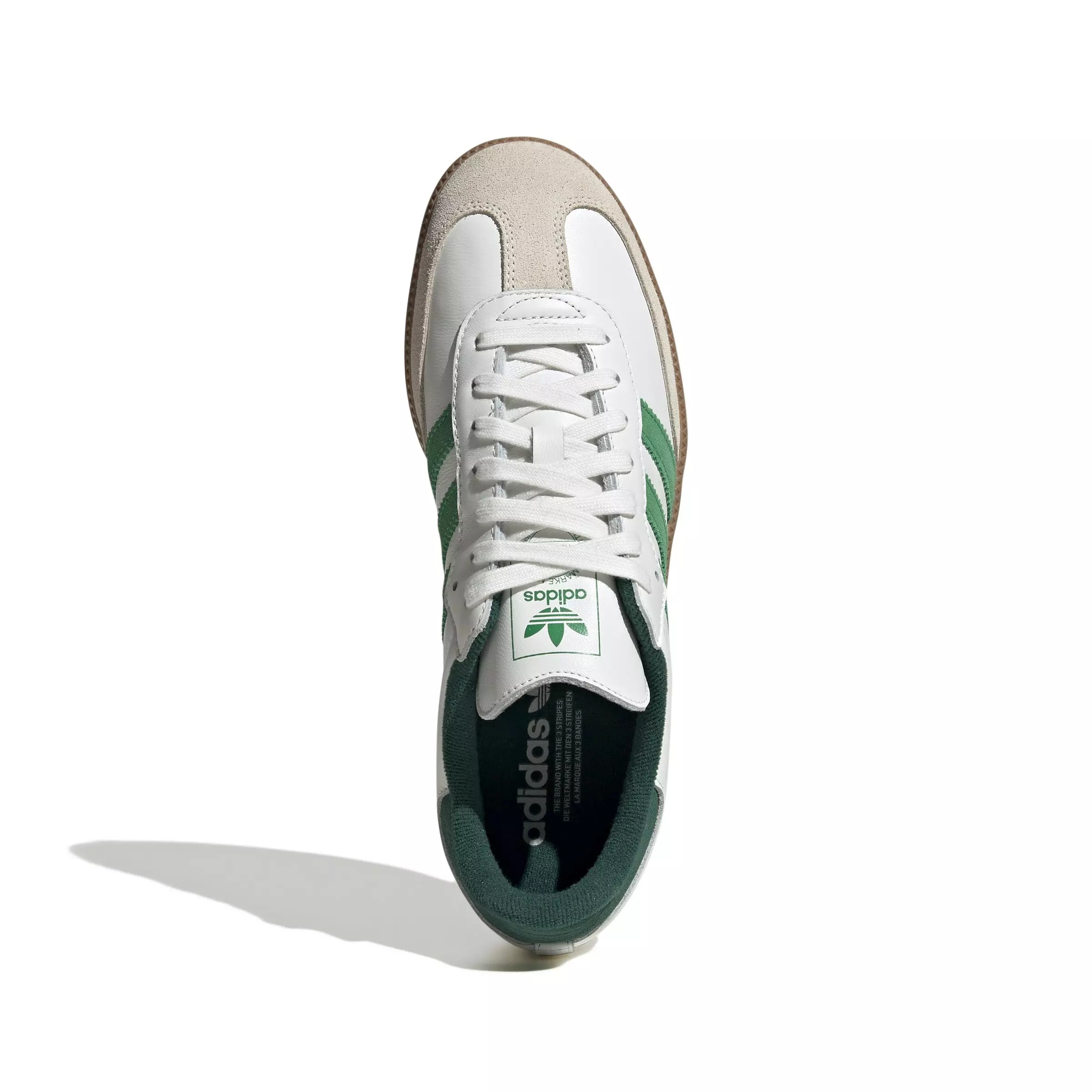 adidas Originals Samba OG "Core White/Green/Collegiate Green" Men's Shoe - WHITE/GREEN/GREEN