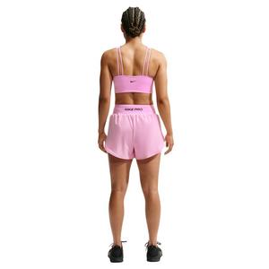 Nike Women's Pro Sculpt 2-in-1 Dri-FIT High-Waisted Shorts - Pink - PINK