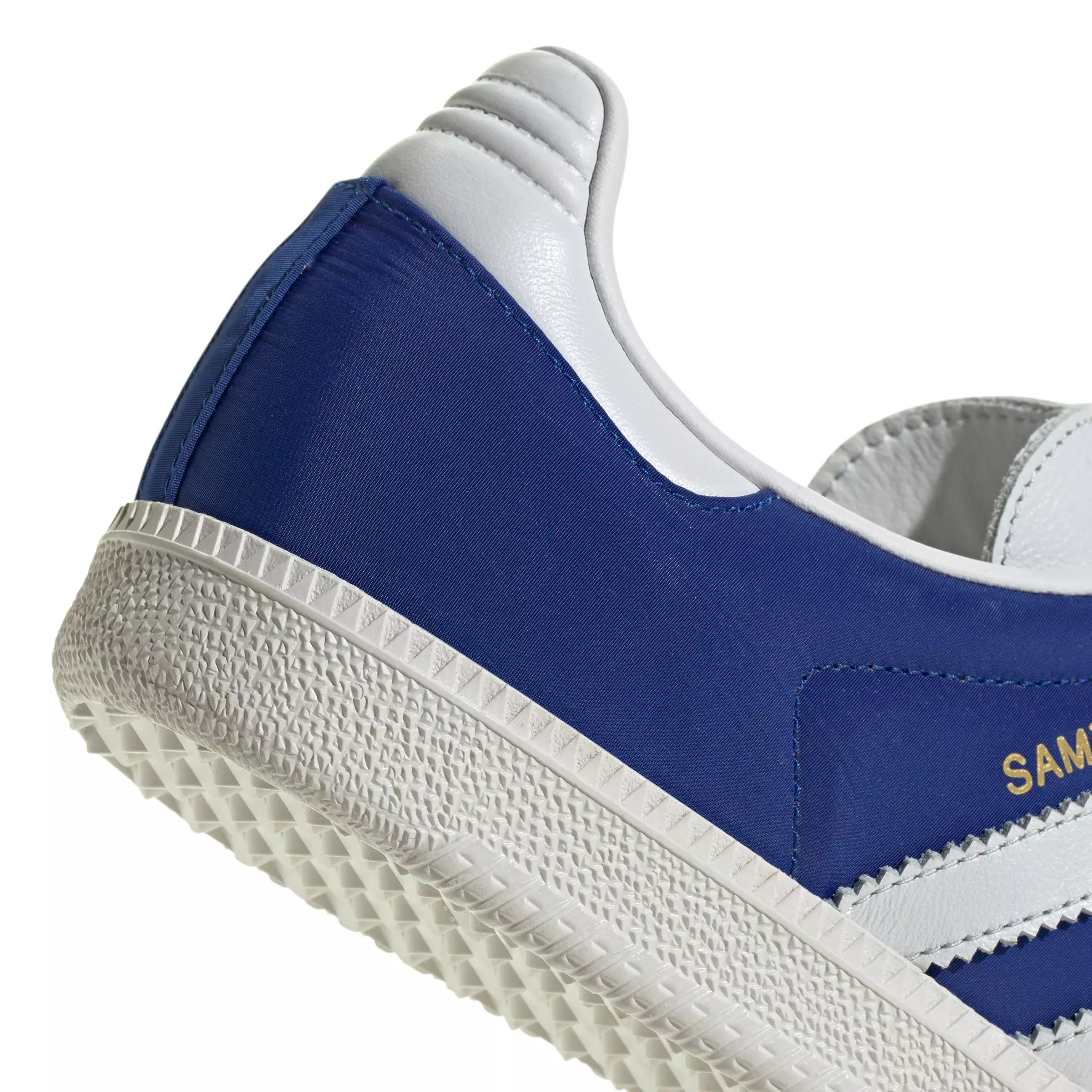 adidas Originals Samba OG "Crystal White/Crystal White/Team Royal Blue" Men's Shoe - WHITE/WHITE/BLUE