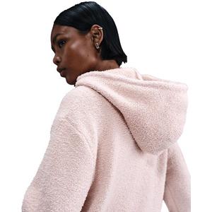 Nike Women's Sportswear Phoenix Cozy Bouclé Loose Knit Hoodie -Pink