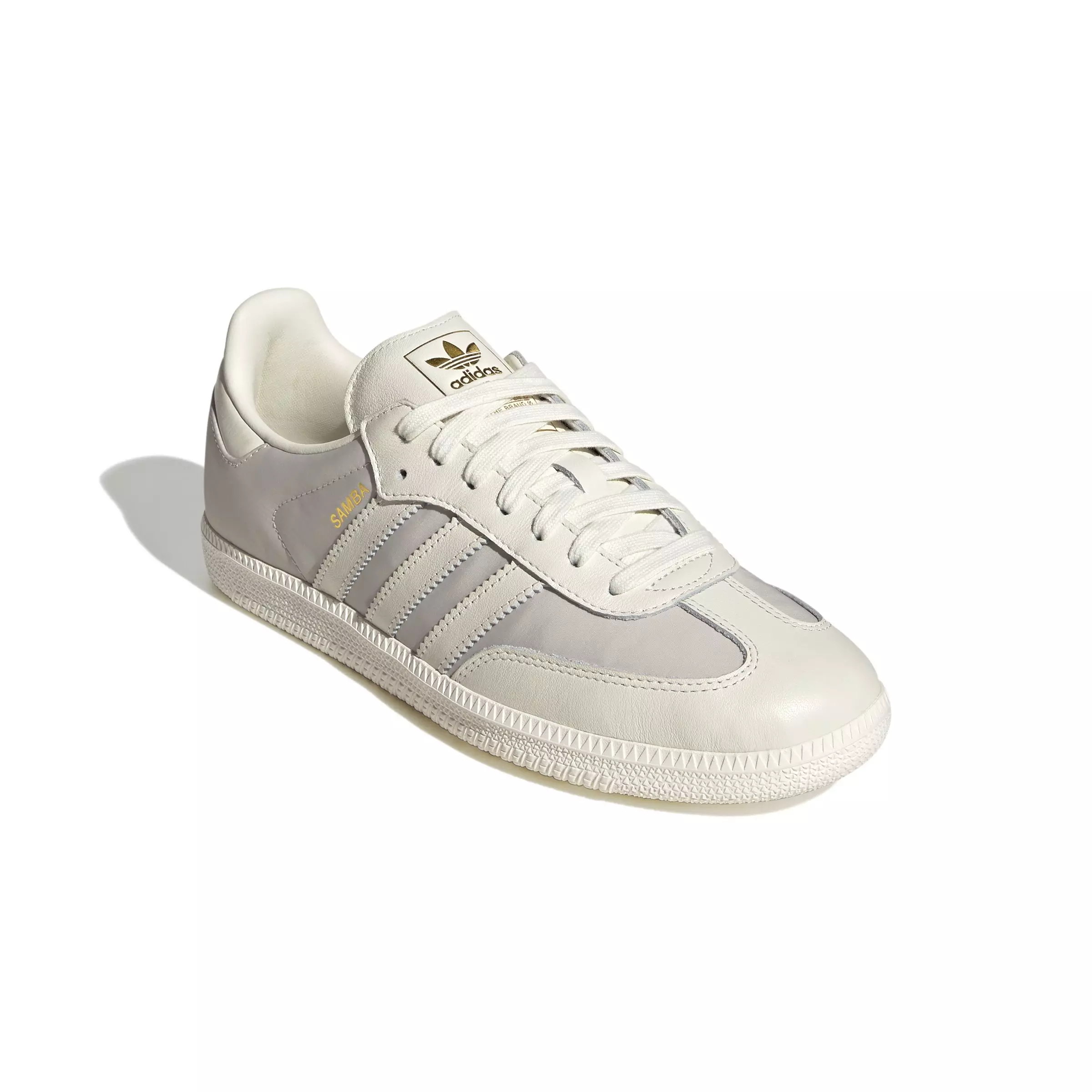 adidas Originals Samba OG "Off White/Off White/Alumina" Men's Shoe - OFF WHITE/OFF WHITE/ALUMINA