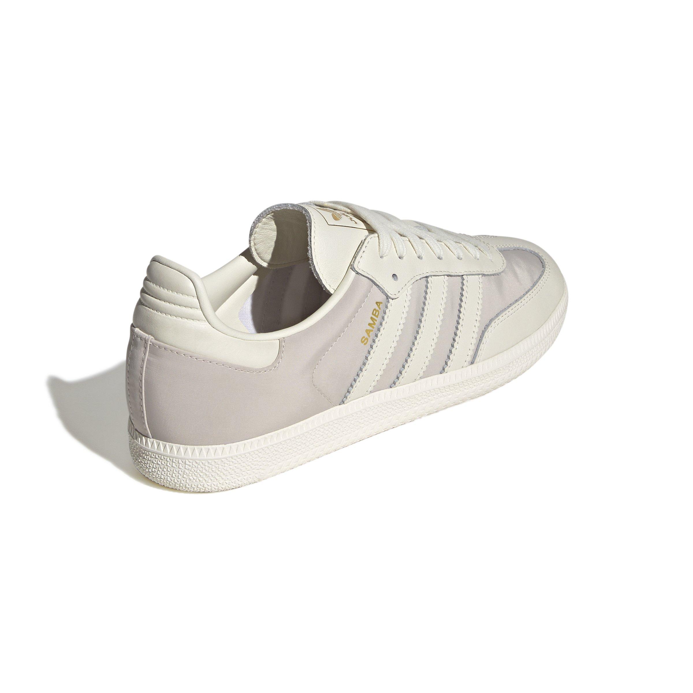 adidas Originals Samba OG "Off White/Off White/Alumina" Men's Shoe - OFF WHITE/OFF WHITE/ALUMINA Thumbnail View 4