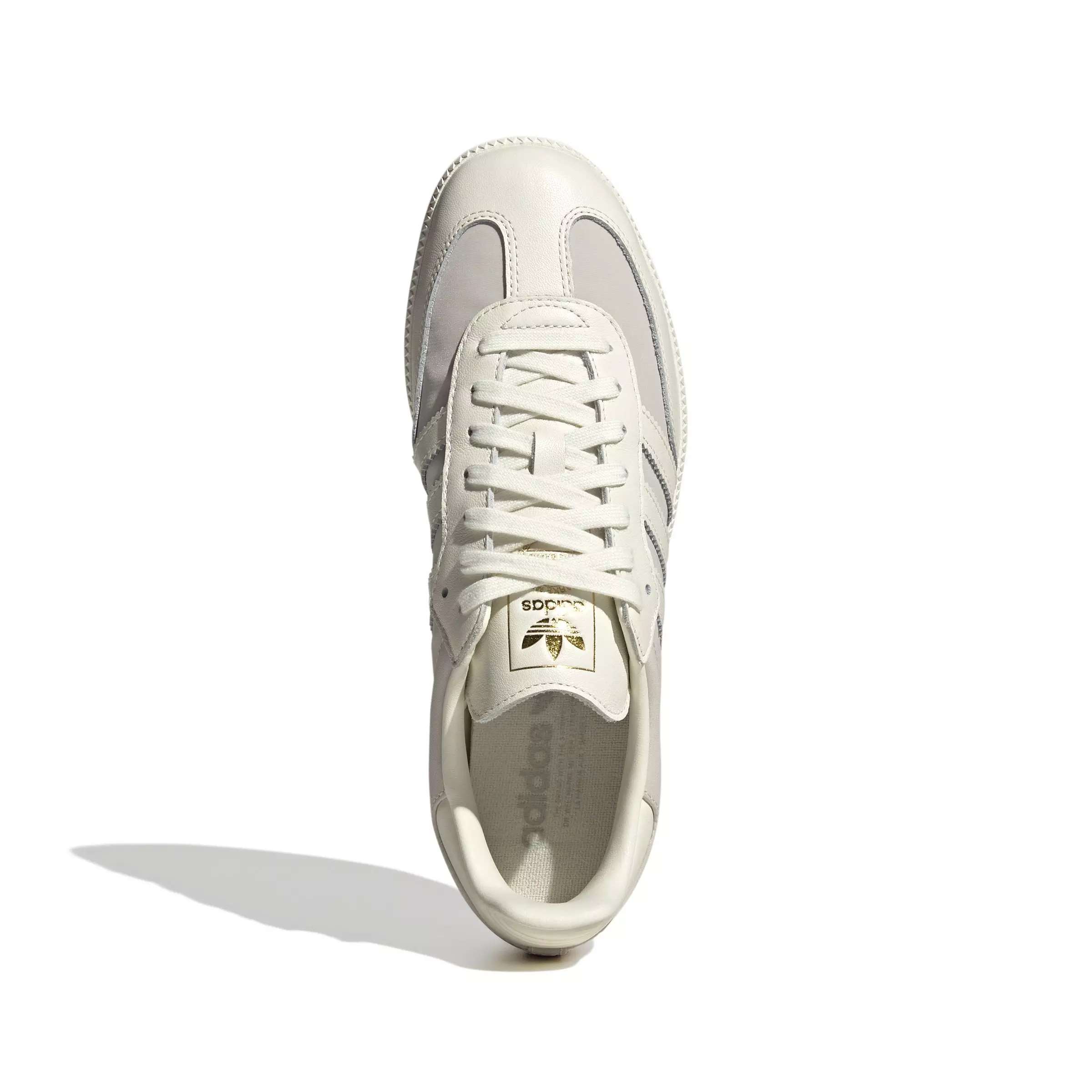 adidas Originals Samba OG "Off White/Off White/Alumina" Men's Shoe - OFF WHITE/OFF WHITE/ALUMINA
