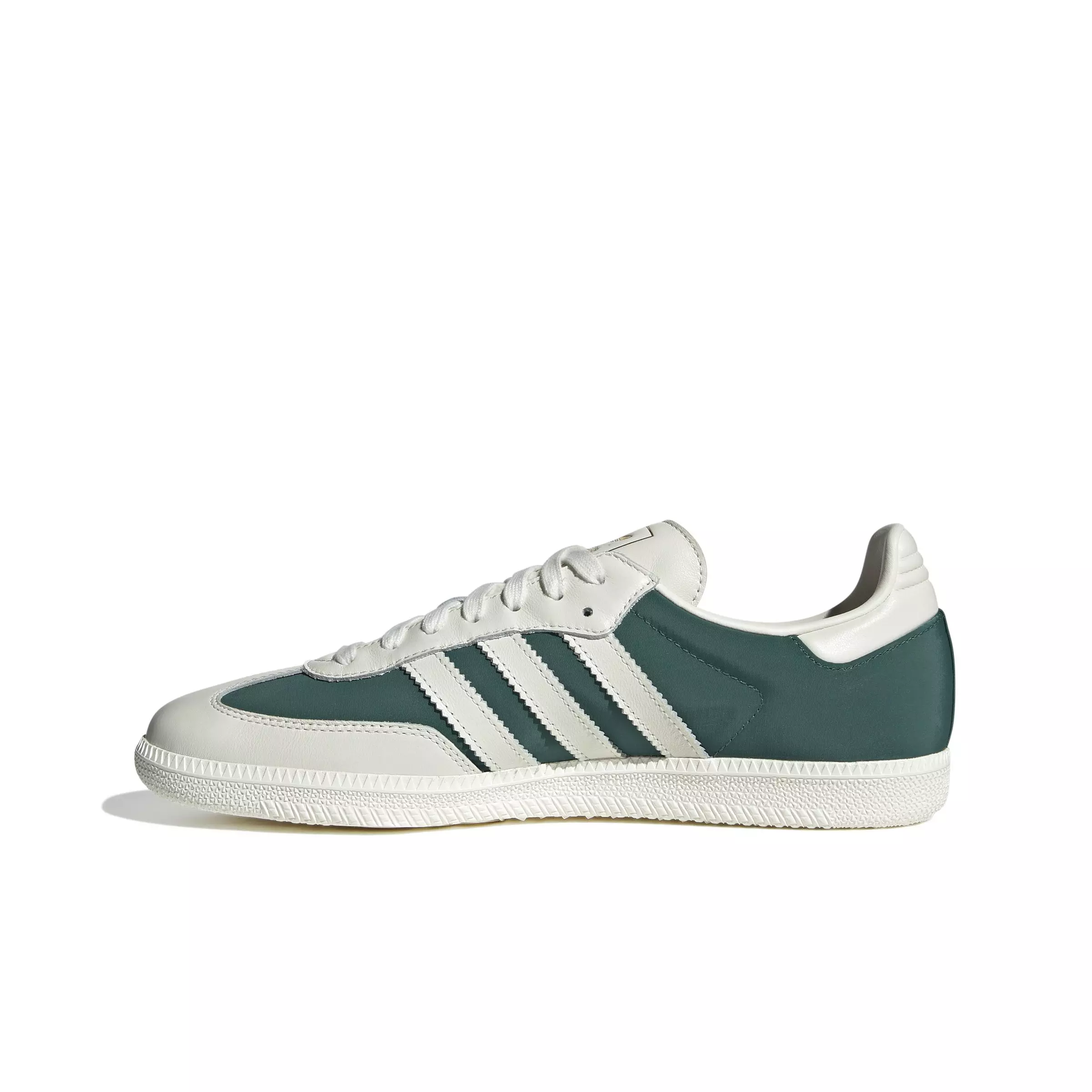 adidas Originals Samba OG "Off White/Off White/Collegiate Green" Men's Shoe - OFF WHITE/OFF WHITE/GREEN