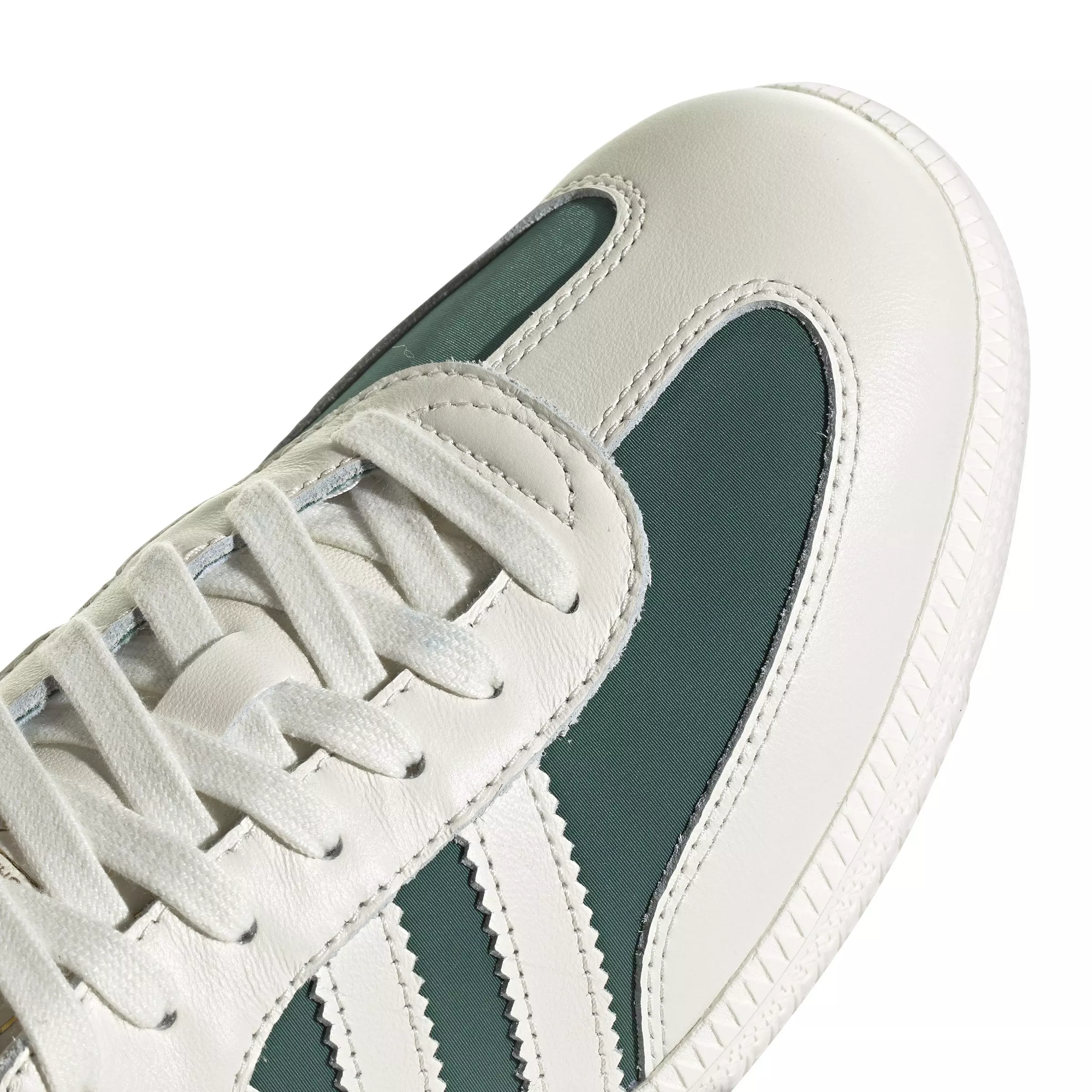 adidas Originals Samba OG "Off White/Off White/Collegiate Green" Men's Shoe - OFF WHITE/OFF WHITE/GREEN