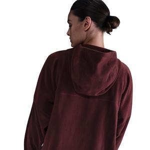 Nike Women's One Therma-FIT Full-Zip Top -Burgundy