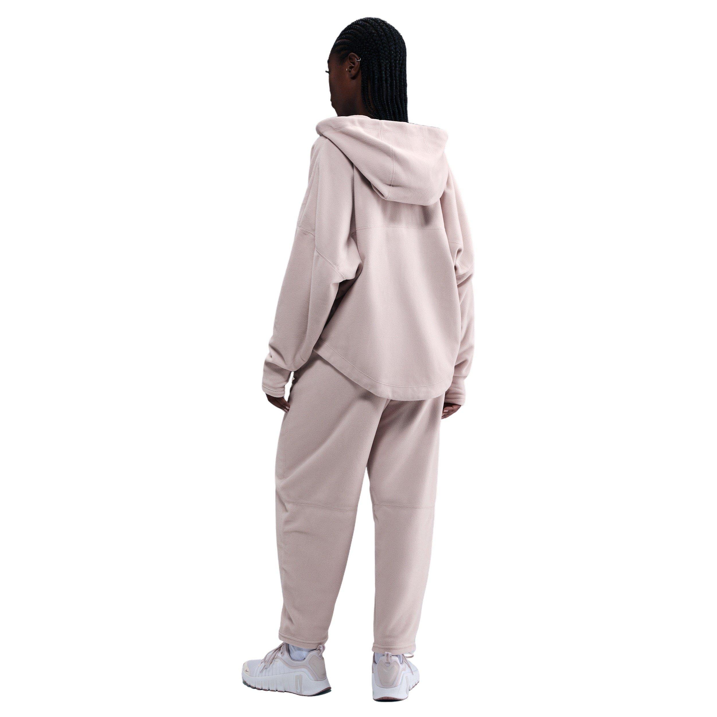 Nike Women's One Therma-FIT Full-Zip Top -Lt Pink - LT PINK Thumbnail View 5