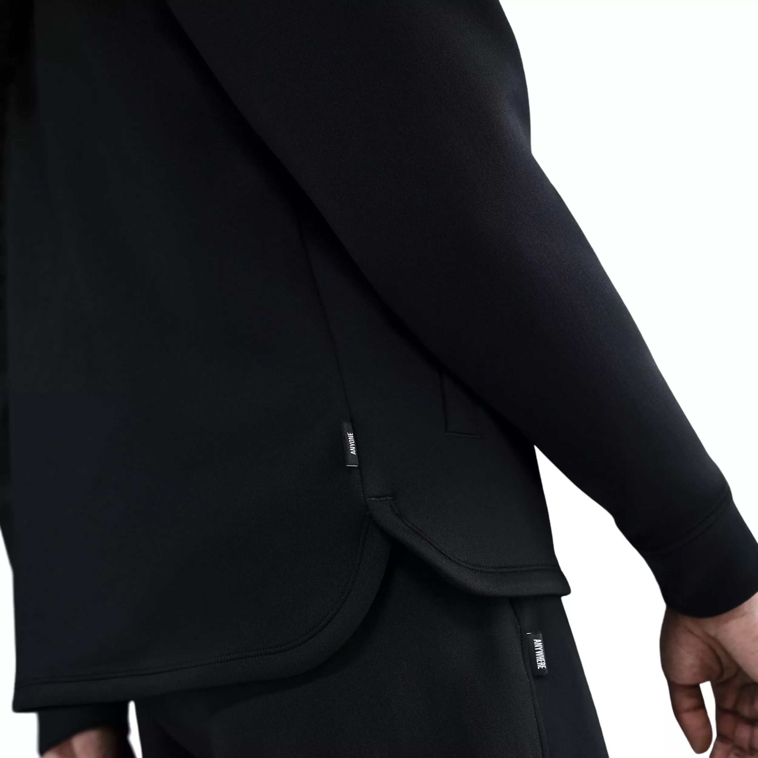 Sabrina Unisex Dri-FIT Loose Full-Zip Basketball Jacket - Black - BLACK