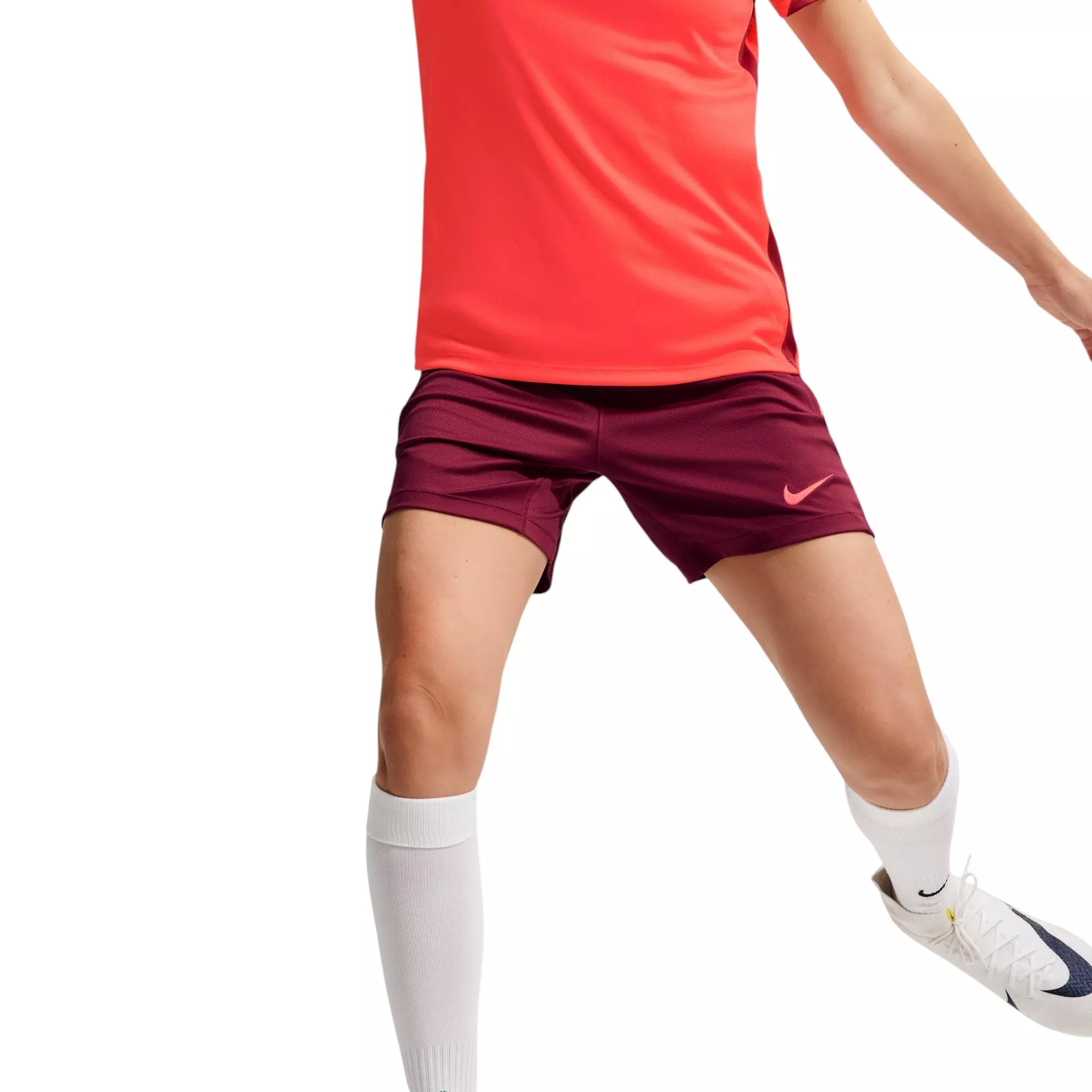 Nike Women's Strike Dri-FIT Soccer Knit Shorts - Red - RED