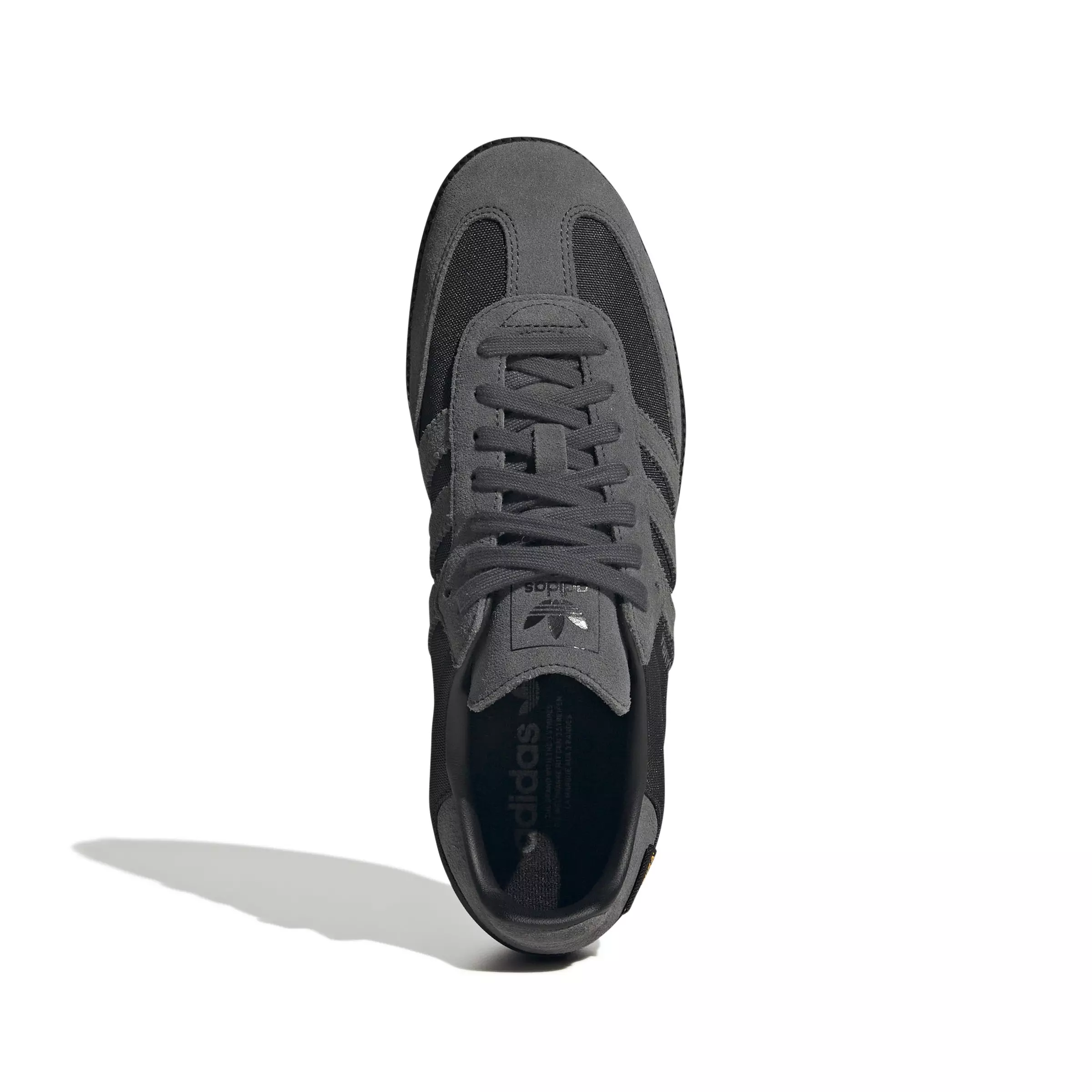 adidas Originals Samba OG "Core Black/Grey Six/Core Black" Men's Shoe - BLACK/GREY/BLACK