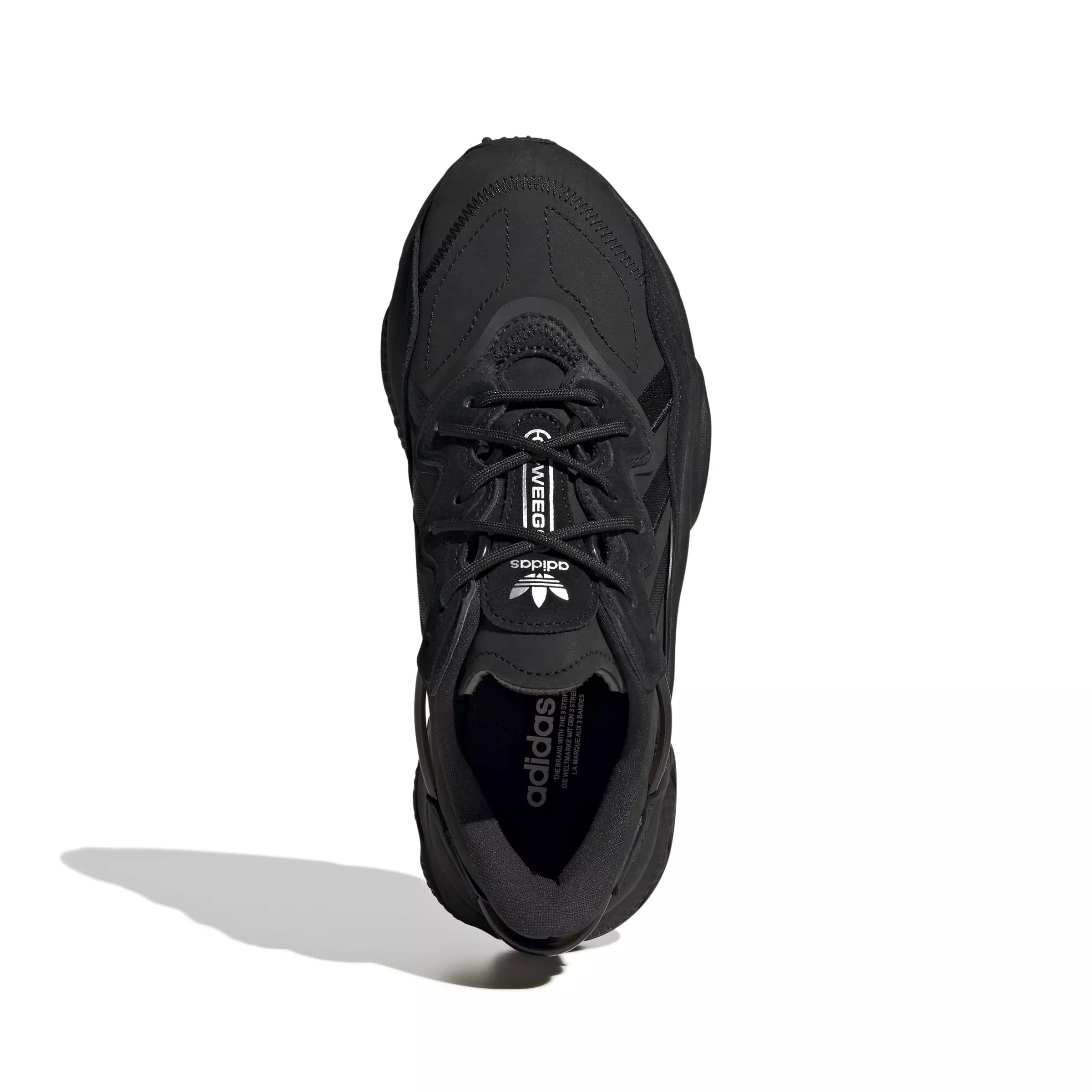 adidas Originals OZWEEGO "Core Black/Core Black/Silver Metallic" Women's Shoe - BLACK/BLACK/SILVER