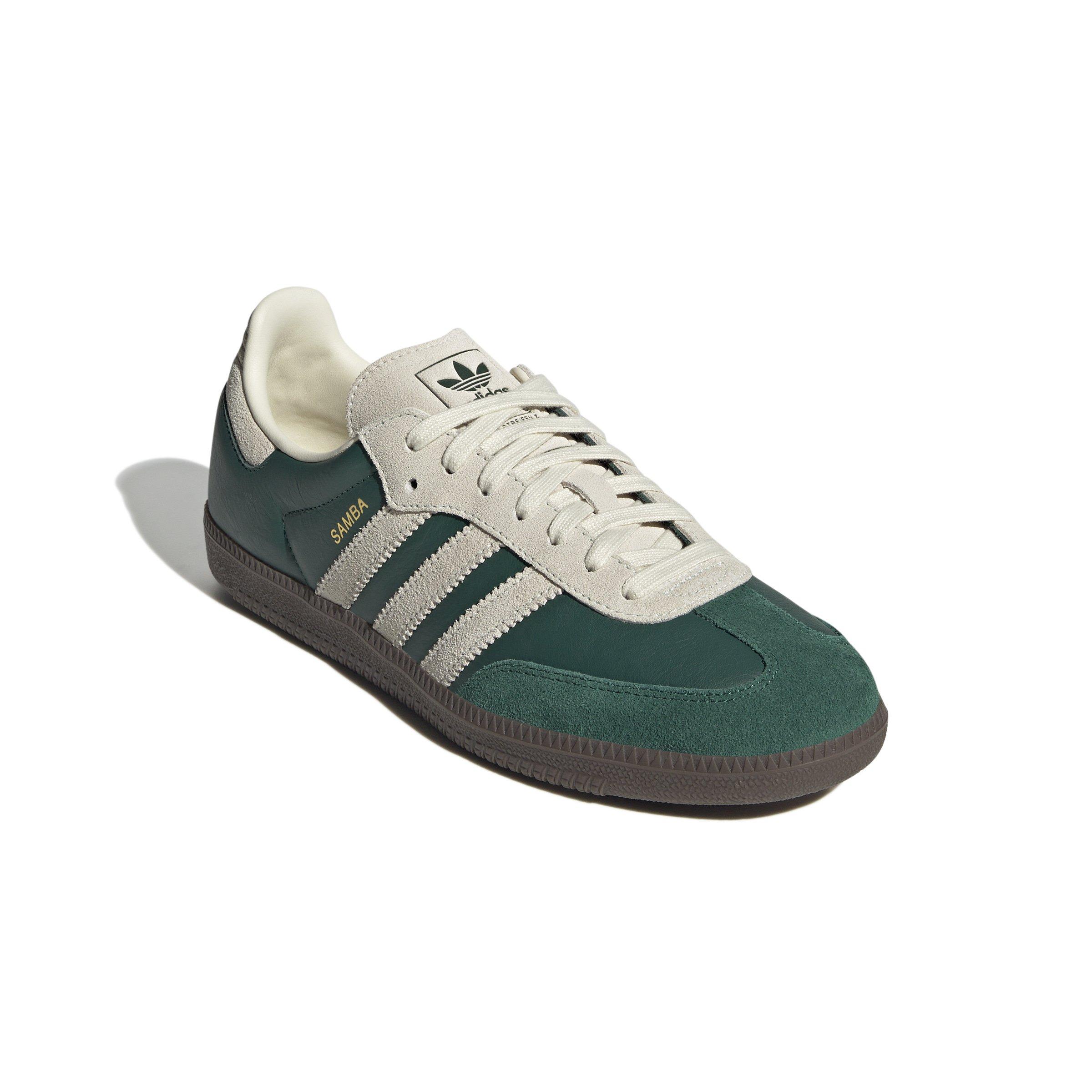 adidas Originals Samba OG "Collegiate Green/Cream White/Gum 5" Men's Shoe - GREEN/CREAM/GUM Thumbnail View 3
