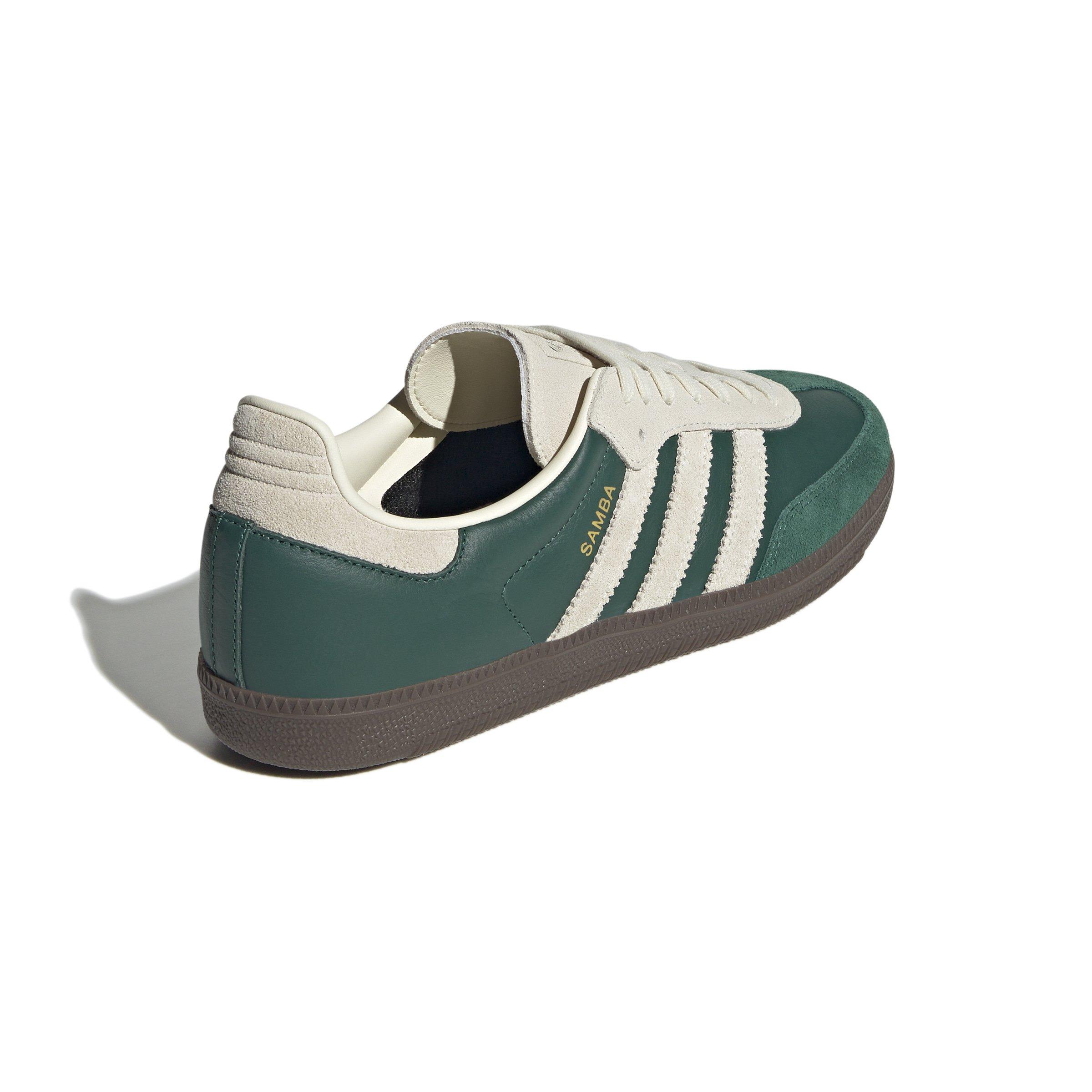 adidas Originals Samba OG "Collegiate Green/Cream White/Gum 5" Men's Shoe - GREEN/CREAM/GUM Thumbnail View 4