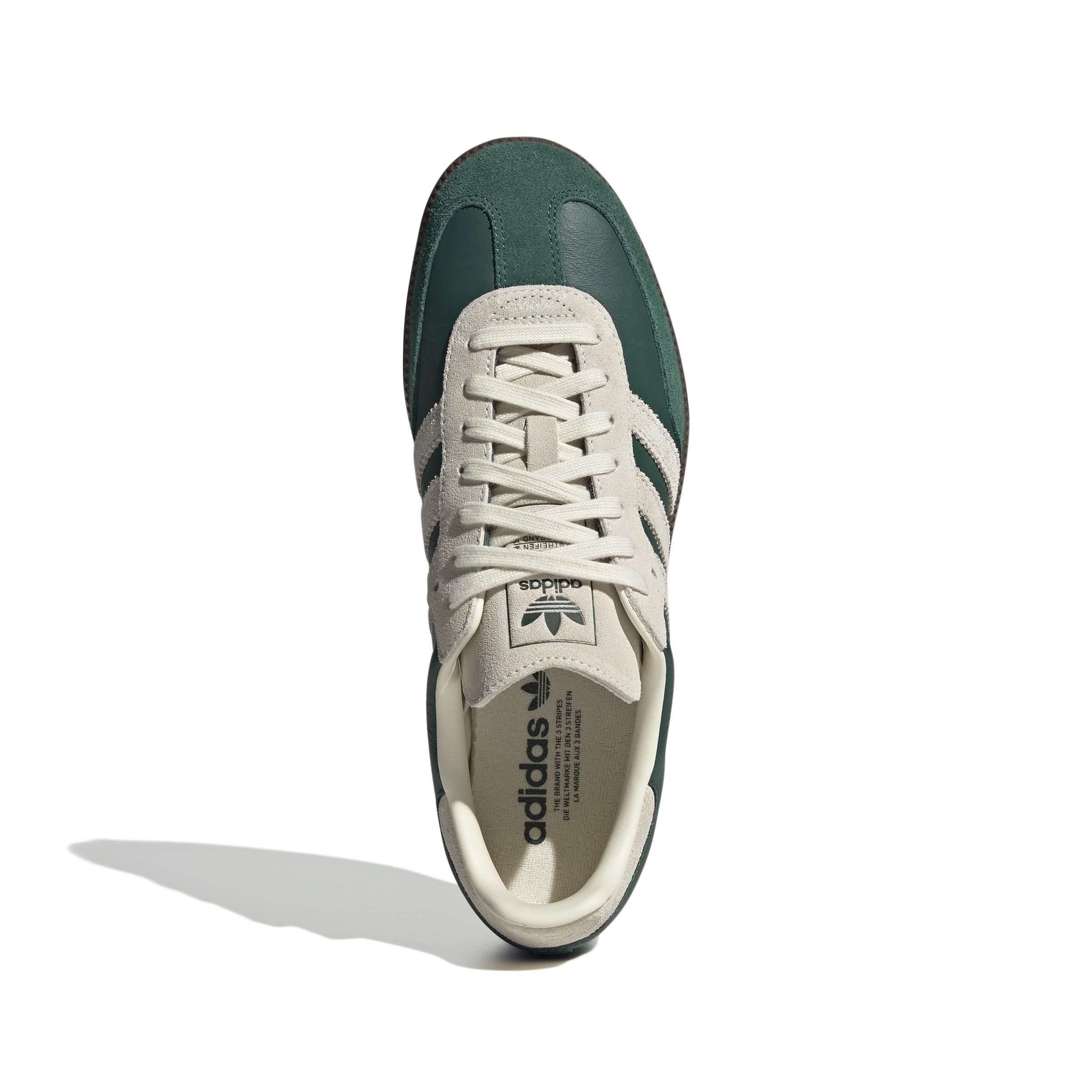 adidas Originals Samba OG "Collegiate Green/Cream White/Gum 5" Men's Shoe - GREEN/CREAM/GUM Thumbnail View 5