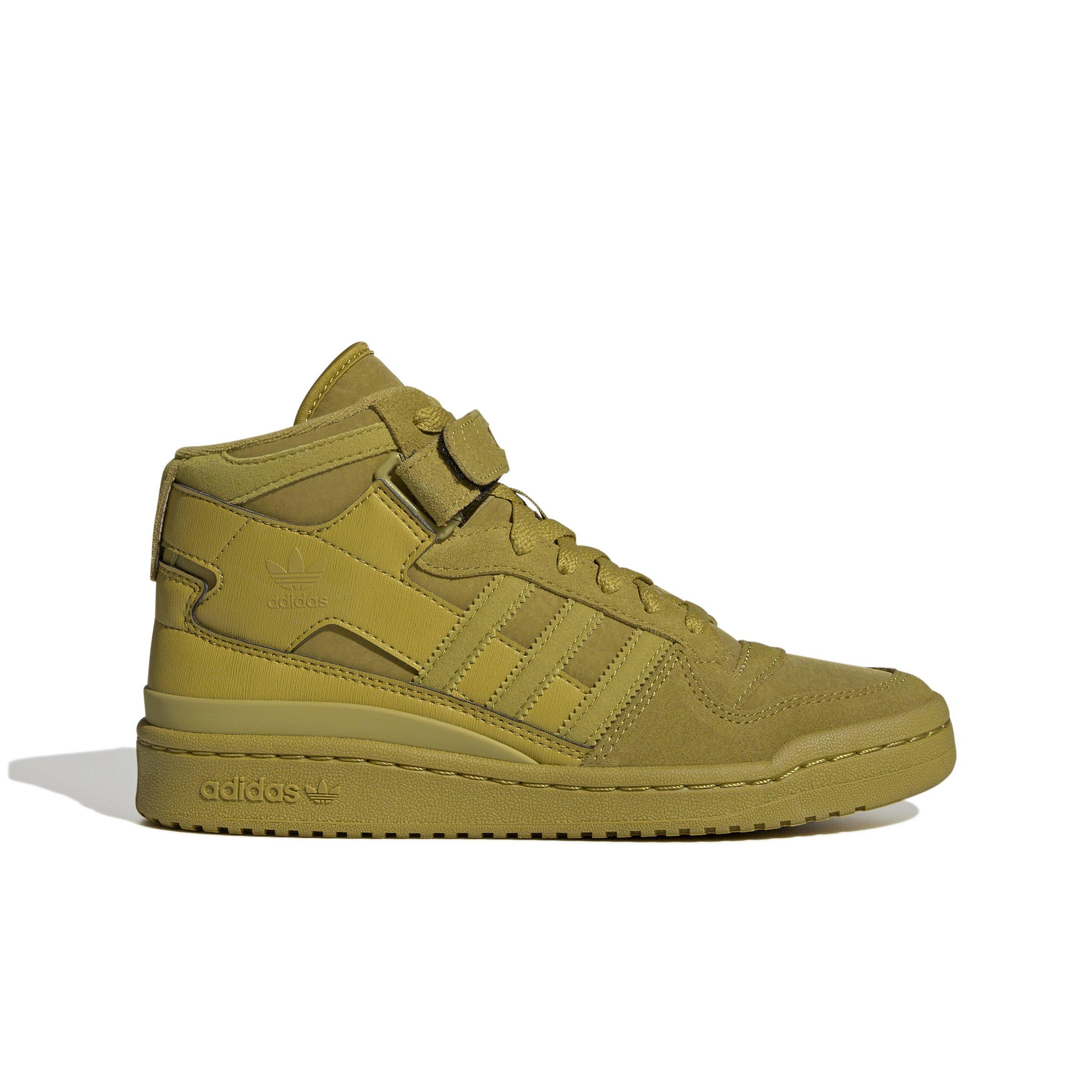 olive green high top adidas