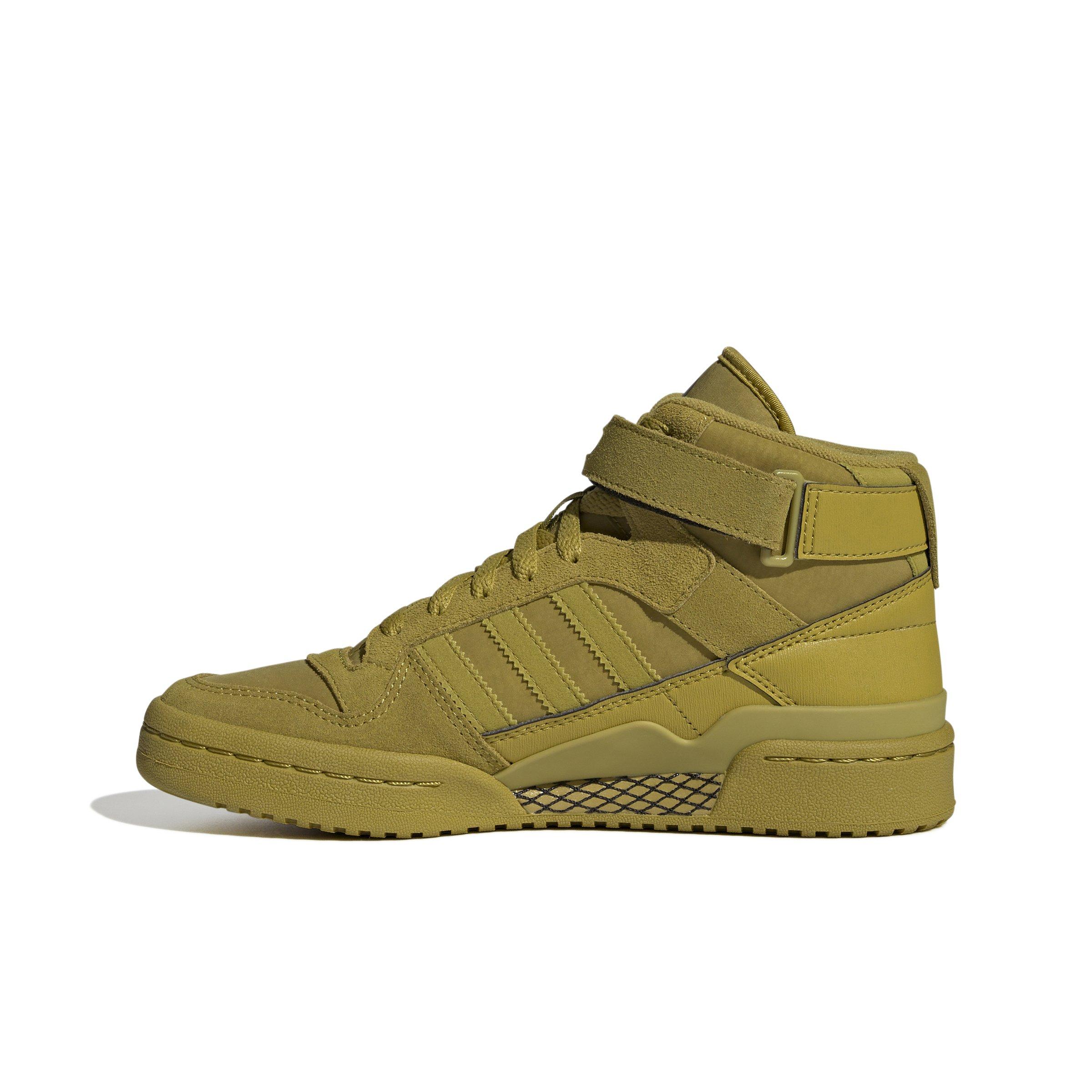 Olive green store high top adidas