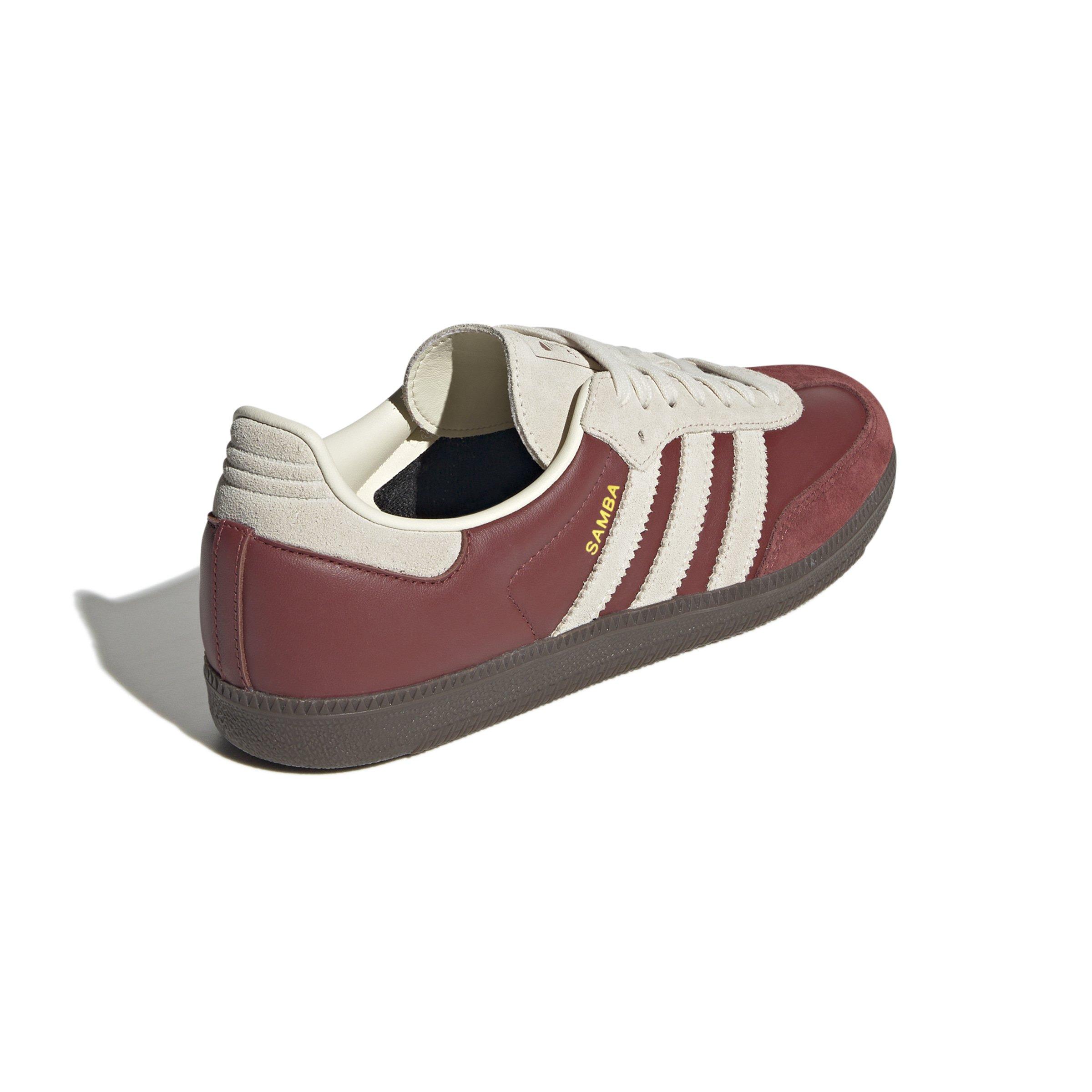 adidas Originals Samba OG "Preloved Ruby/Cream White/Gum 5" Men's Shoe - RUBY/CREAM/GUM Thumbnail View 4
