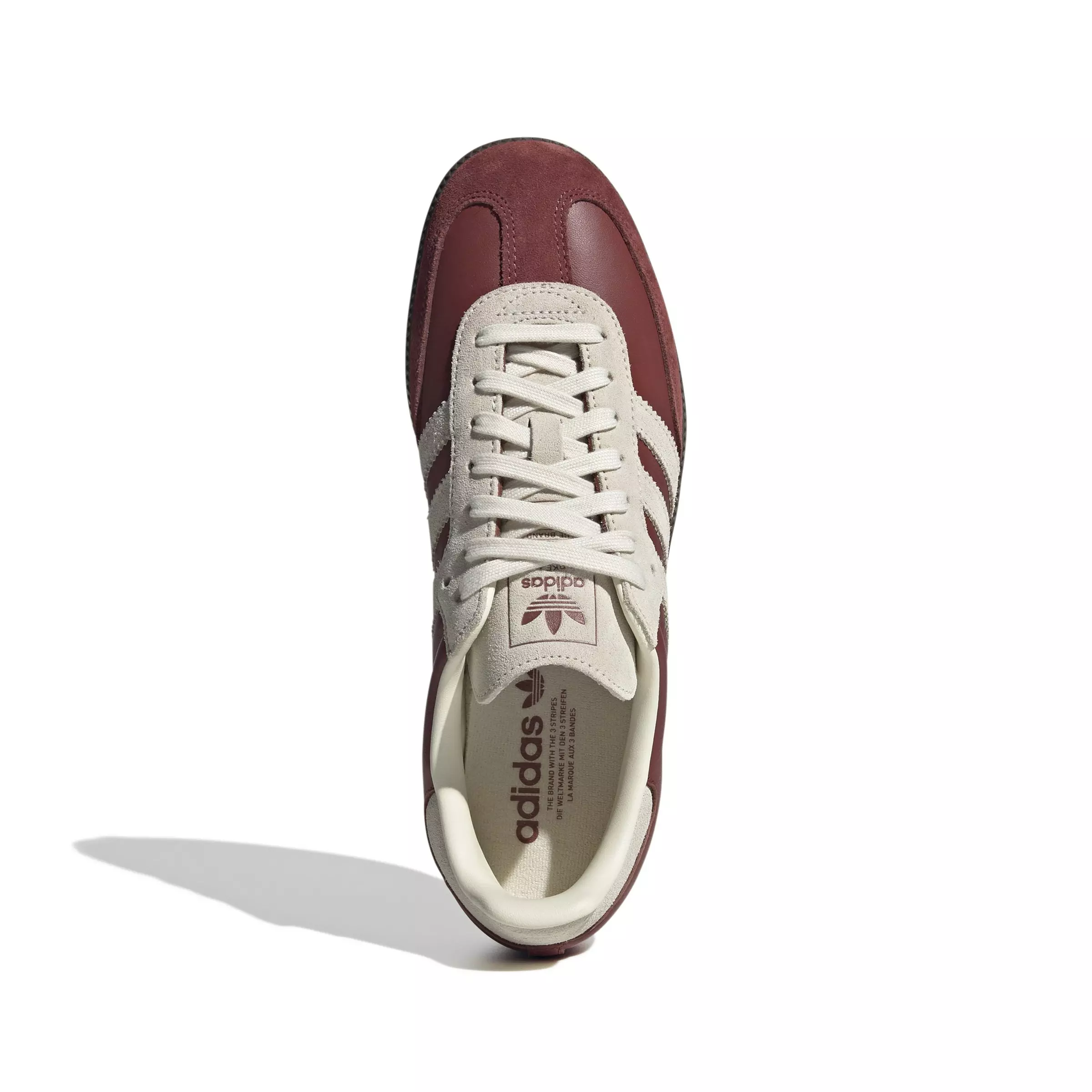 adidas Originals Samba OG "Preloved Ruby/Cream White/Gum 5" Men's Shoe - RUBY/CREAM/GUM