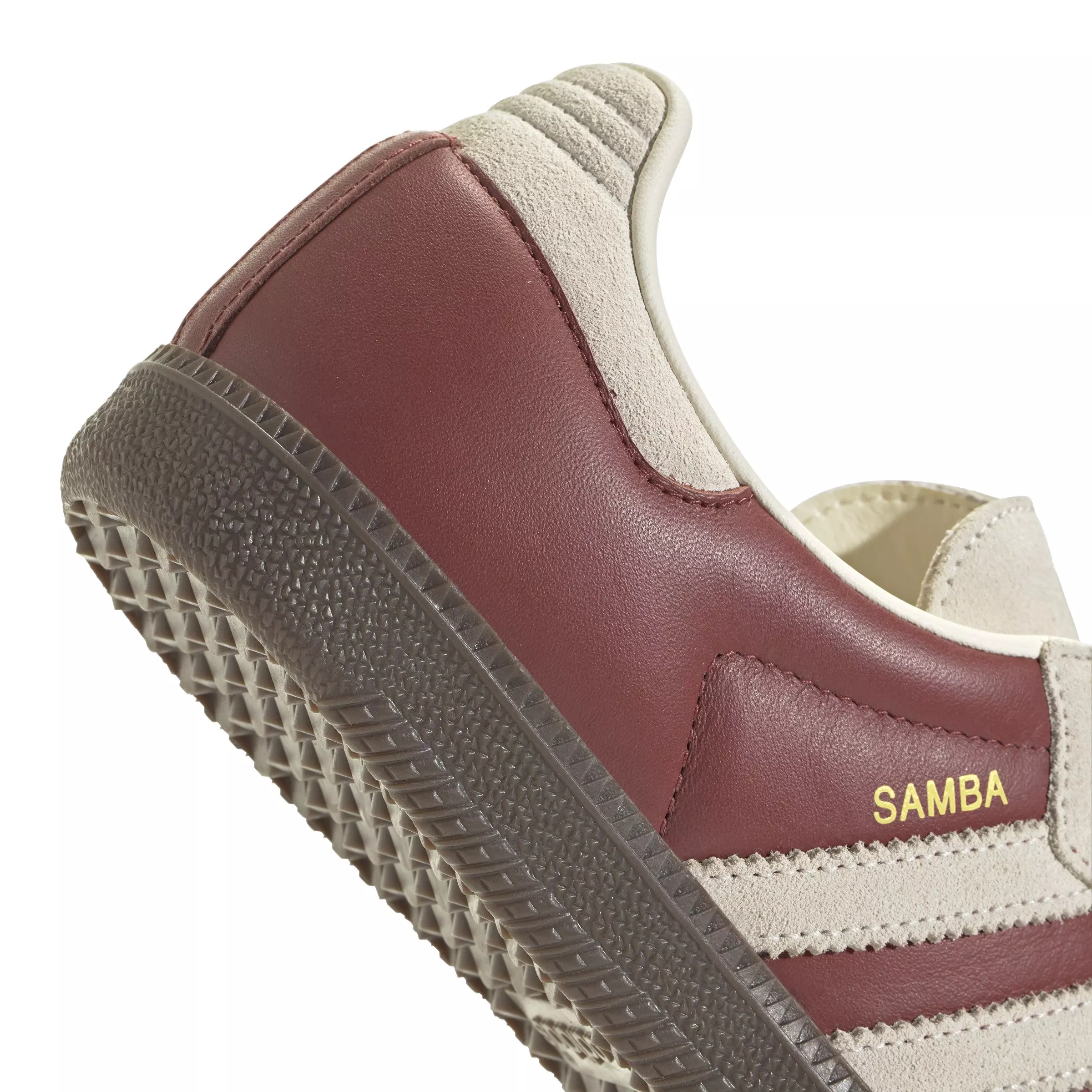 adidas Originals Samba OG "Preloved Ruby/Cream White/Gum 5" Men's Shoe - RUBY/CREAM/GUM