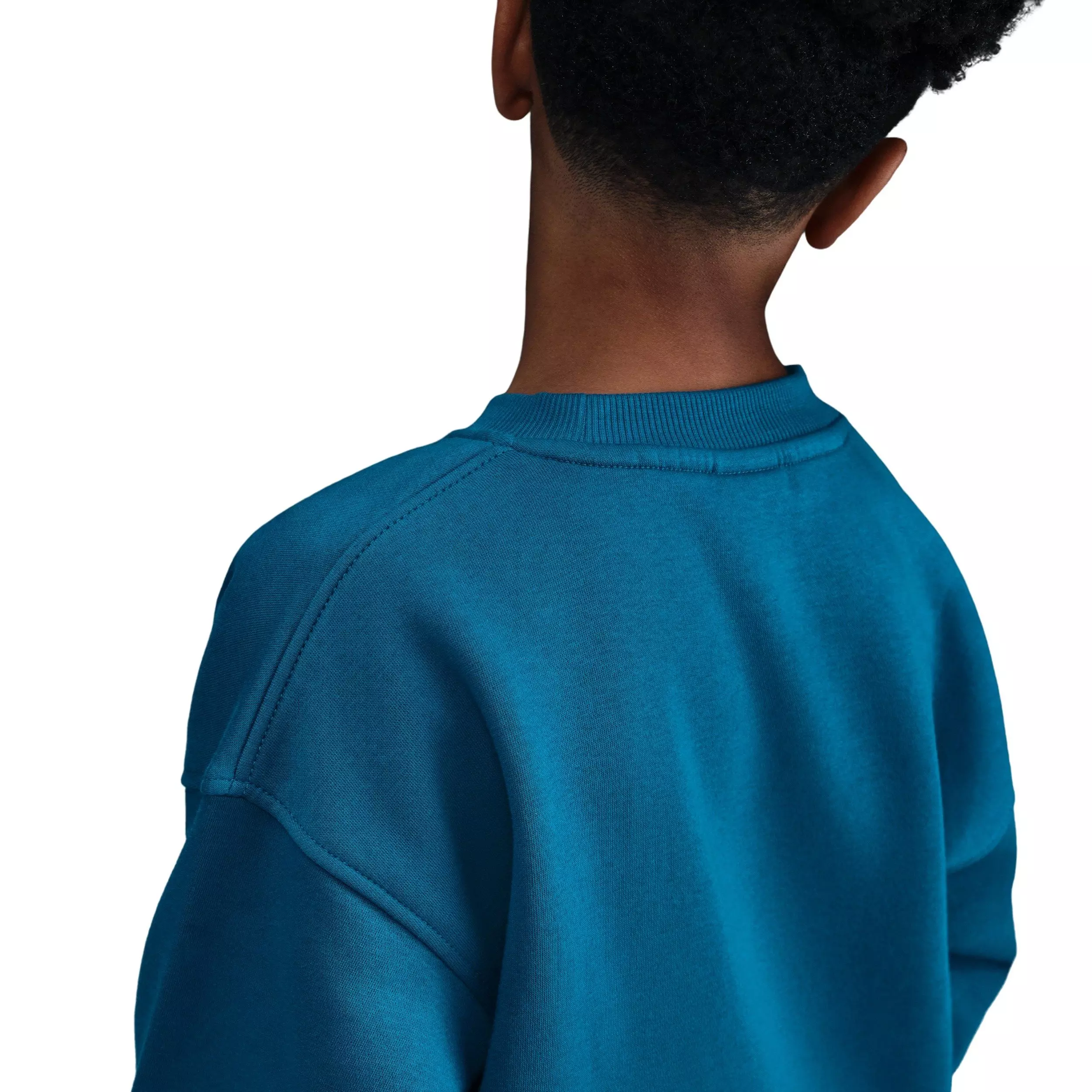 Nike Big Kids' Sportswear Club Fleece Hoodie - Blue - BLUE