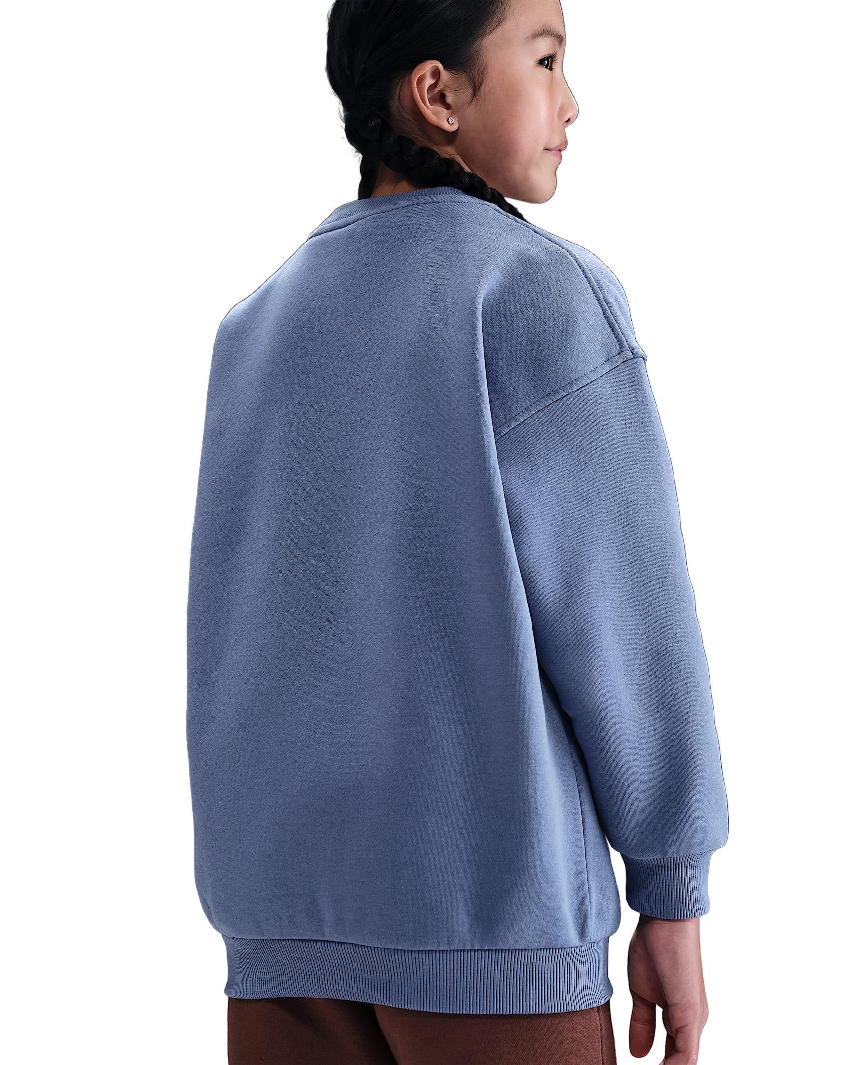 Nike Sportswear Club Fleece Big Kids' Light Blue Hoodie