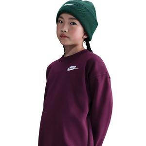Nike Big Kids' Sportswear Club Fleece Hoodie - Red