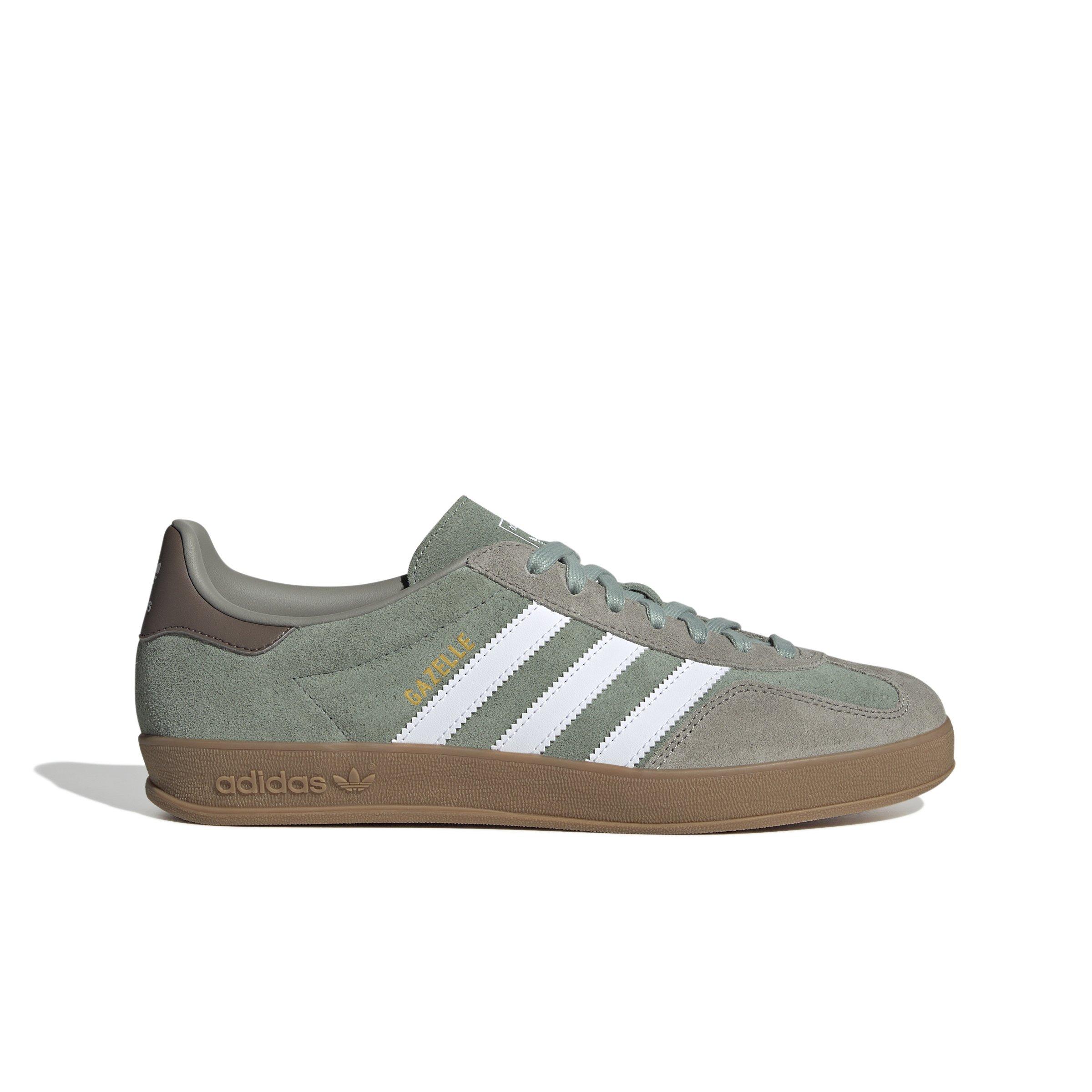 adidas Originals Gazelle "Silver Pebble/Silver Green/Ftwr White" Men's Shoe - SILVER/GREEN/WHITE Thumbnail View 1