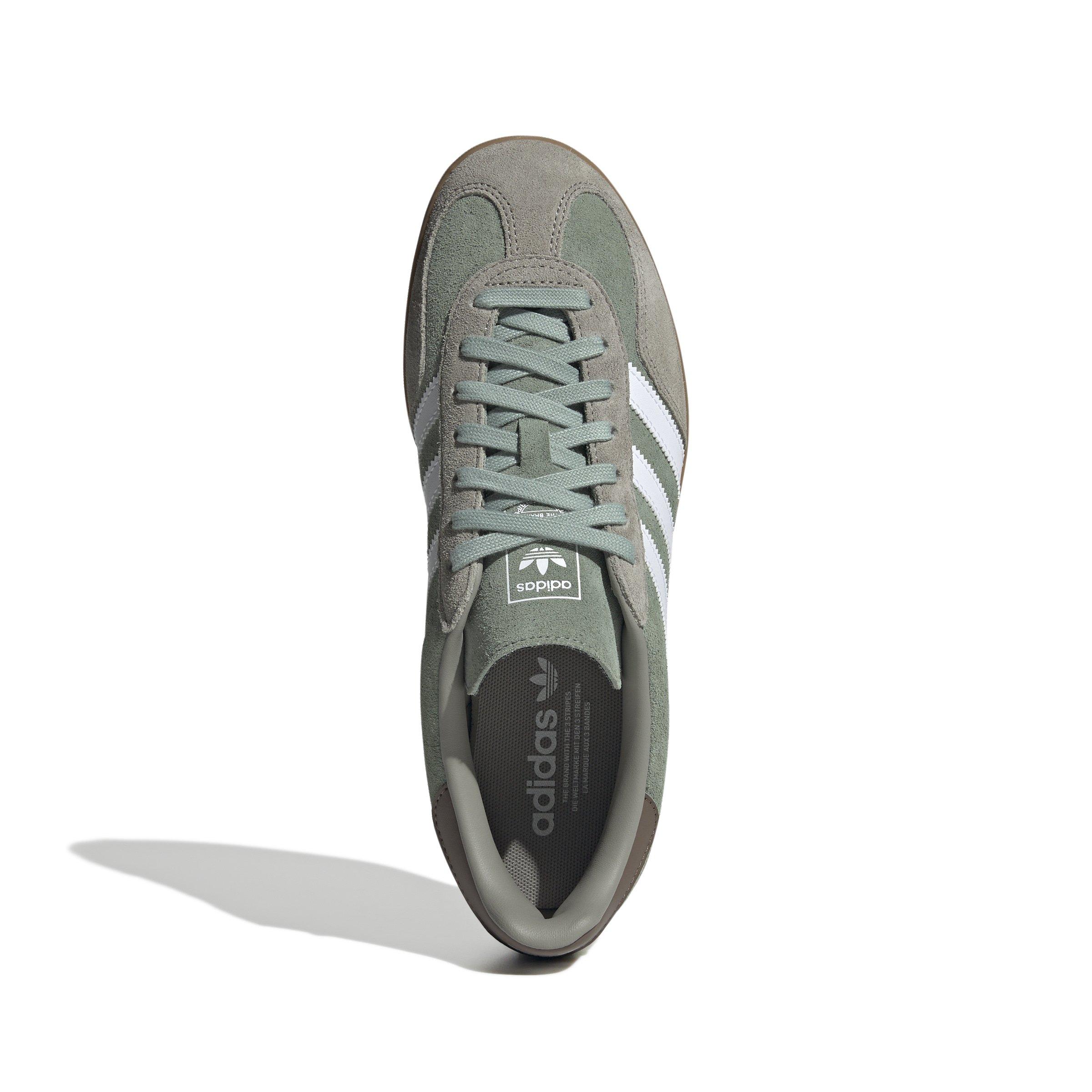 adidas Originals Gazelle "Silver Pebble/Silver Green/Ftwr White" Men's Shoe - SILVER/GREEN/WHITE Thumbnail View 5