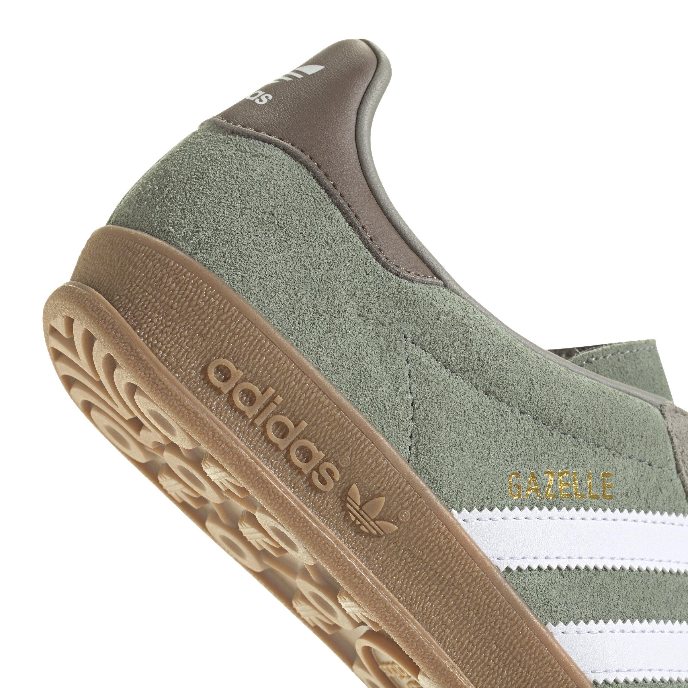 adidas Originals Gazelle "Silver Pebble/Silver Green/Ftwr White" Men's Shoe - SILVER/GREEN/WHITE Thumbnail View 8