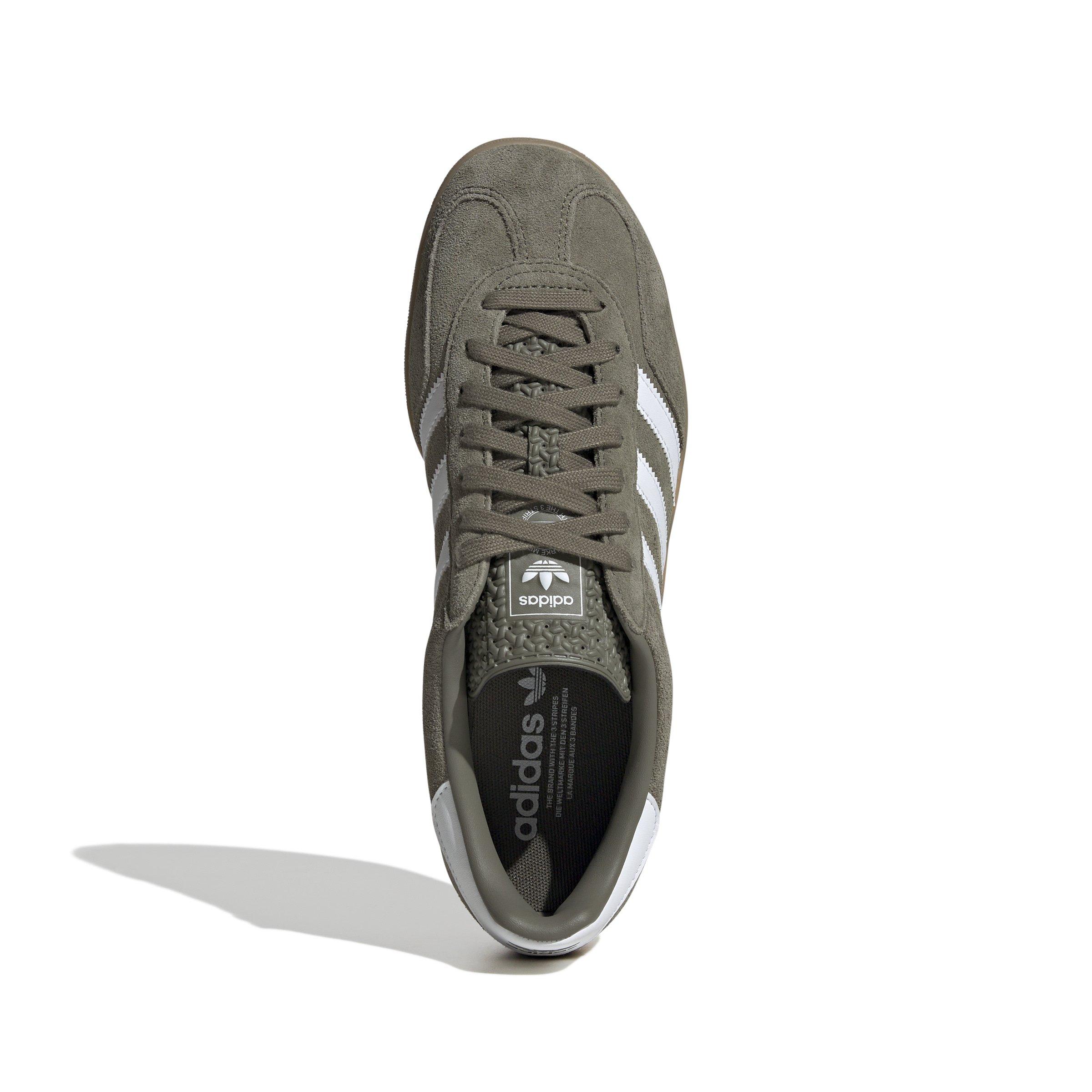 adidas Originals Gazelle "Olive Strata/Ftwr White/Gold Metallic" Men's Shoe - OLIVE/WHITE/GOLD Thumbnail View 5