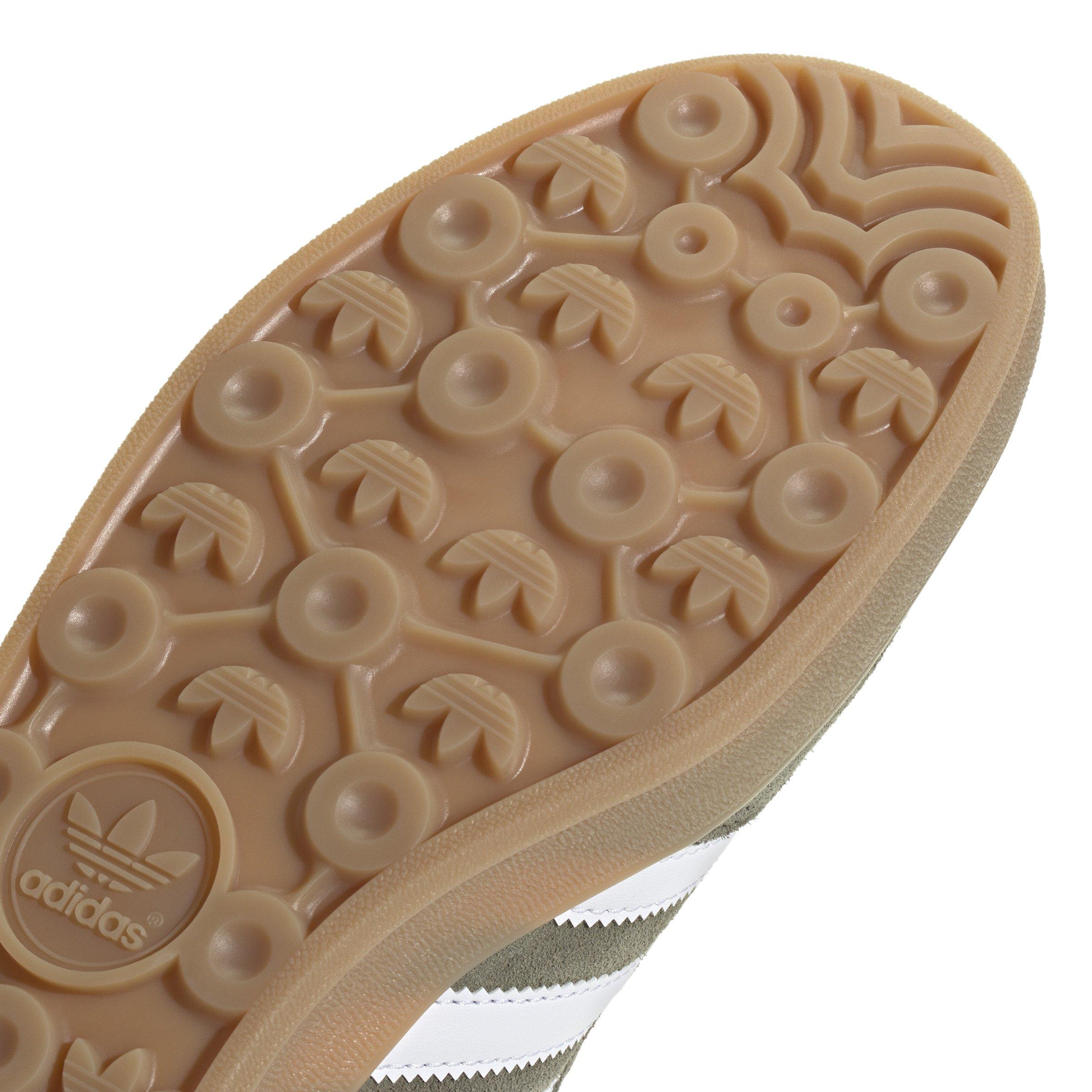 adidas Originals Gazelle "Olive Strata/Ftwr White/Gold Metallic" Men's Shoe - OLIVE/WHITE/GOLD Thumbnail View 8