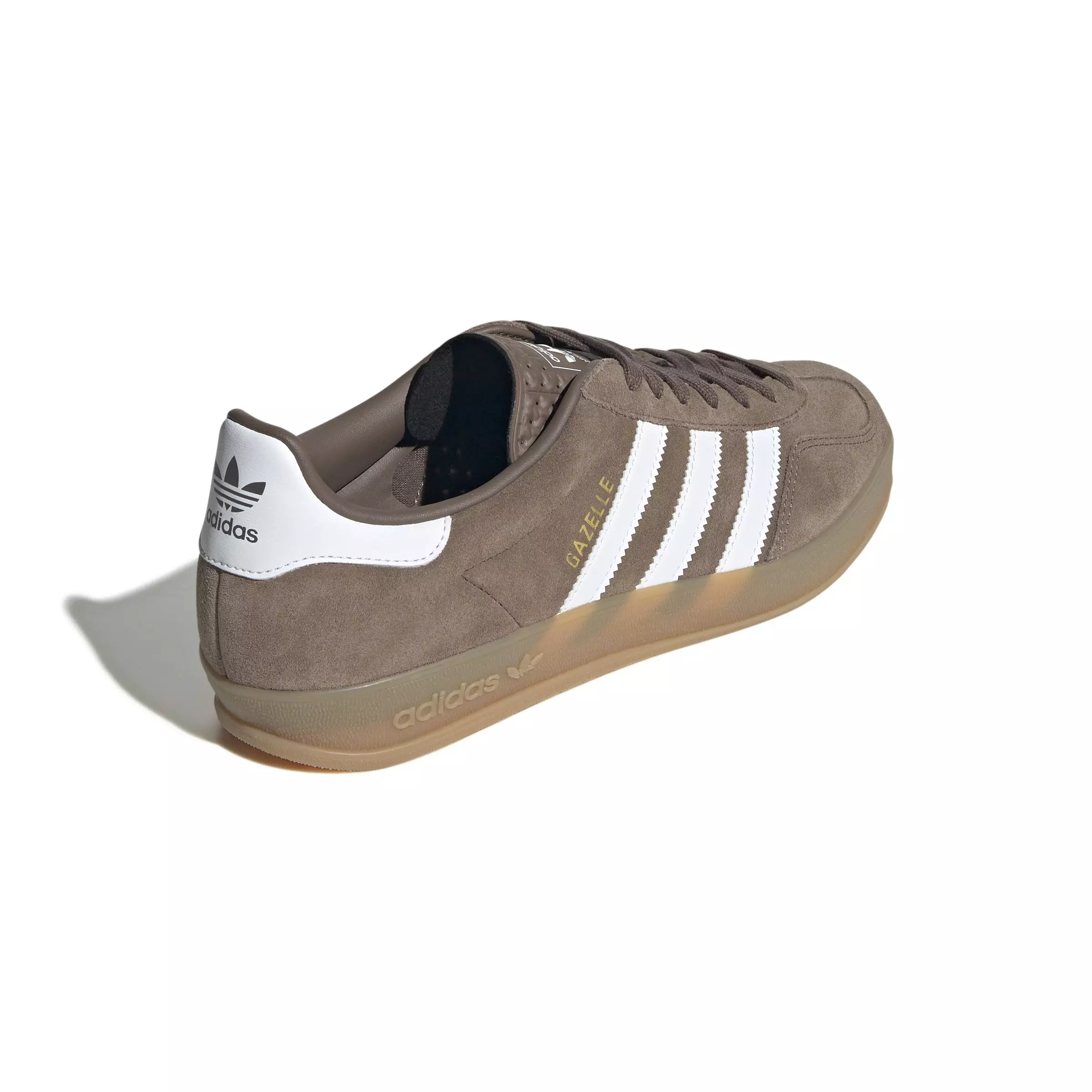adidas Originals Gazelle "Earth Strata/Ftwr White/Gold Metallic" Men's Shoe - STRATA/WHITE/GOLD