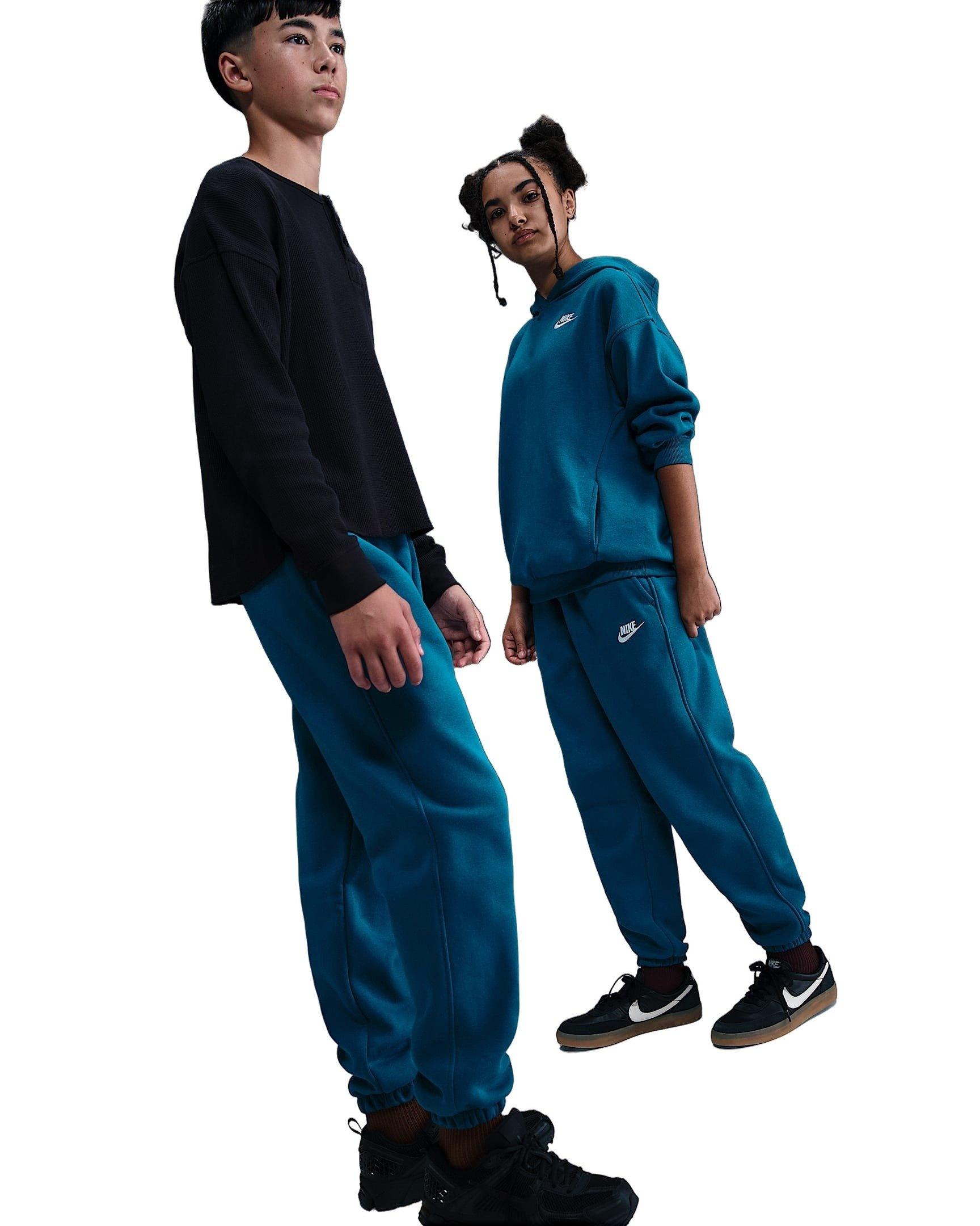 Nike Big Kids' Sportswear Club Fleece Loose Pants - Blue
