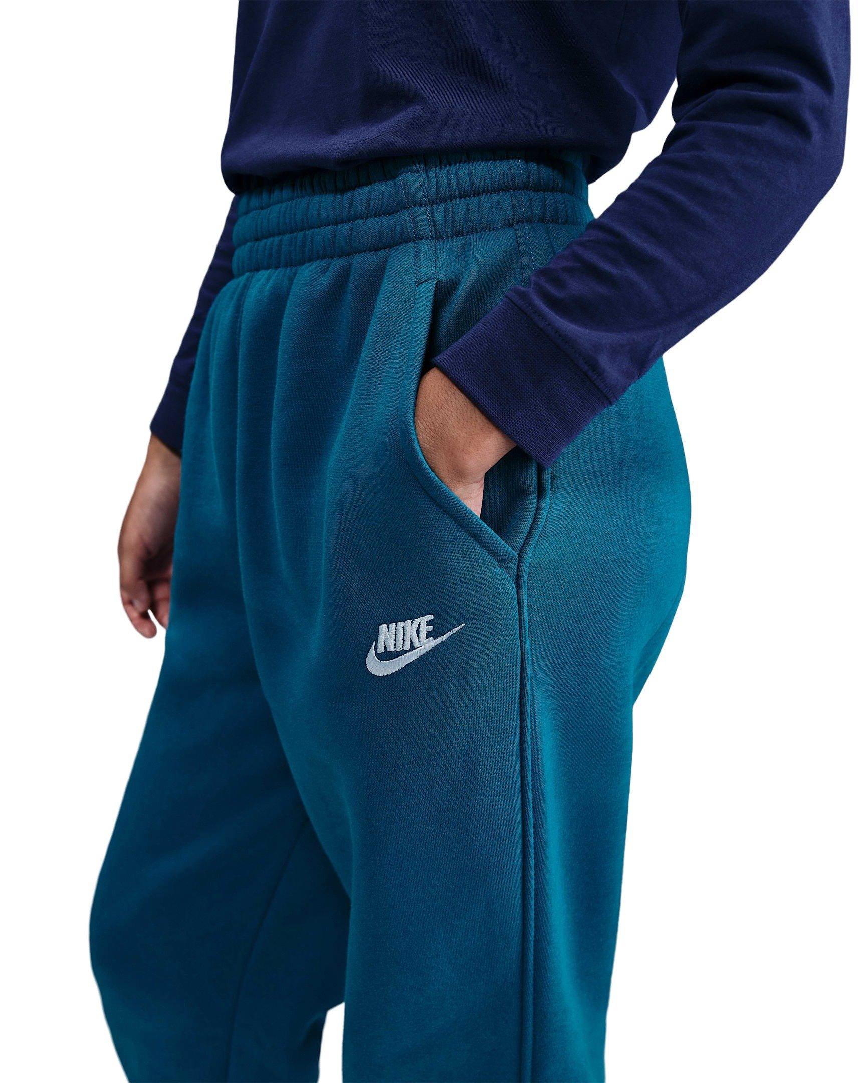 Nike Sportswear Club Fleece Big Kids' Blue Loose Pants