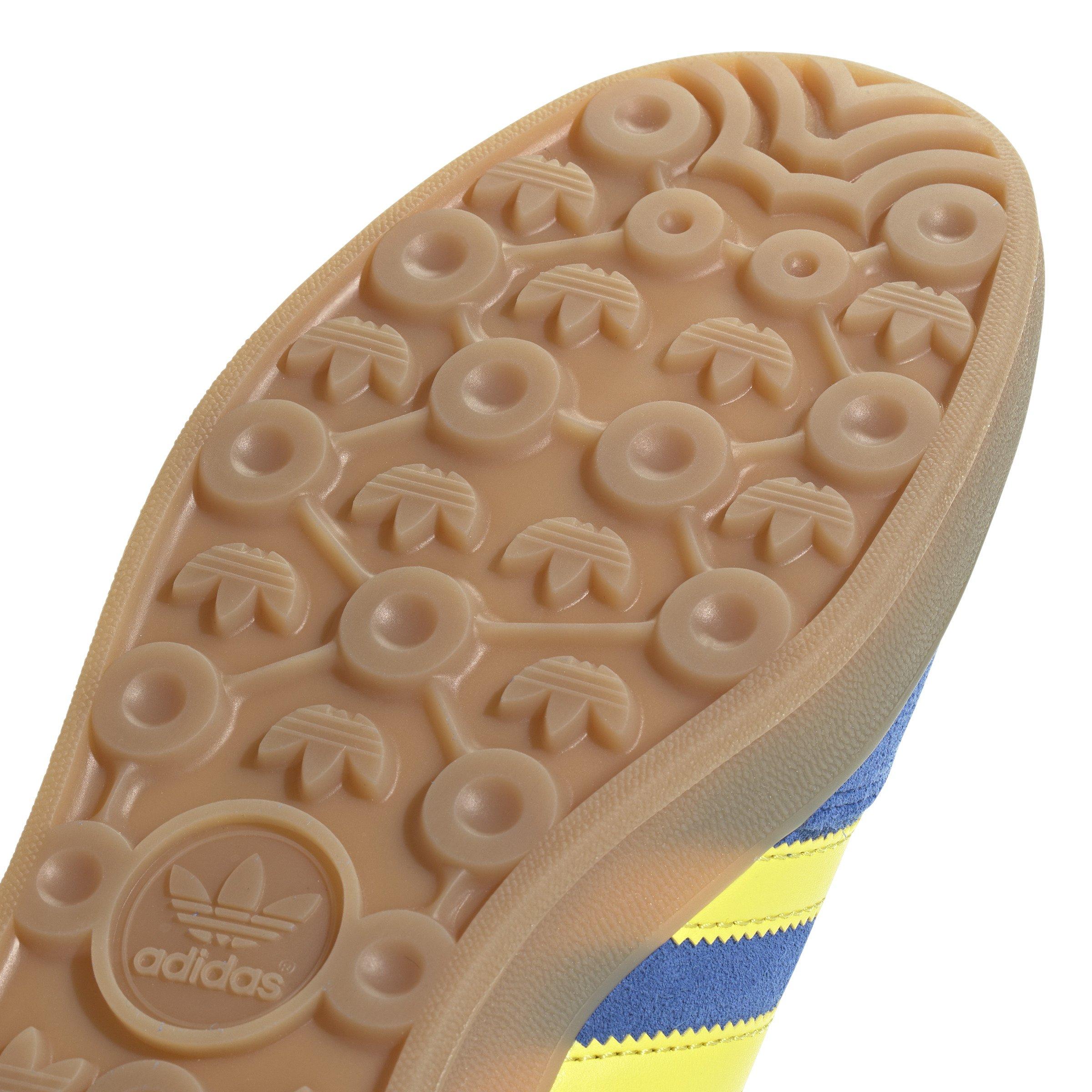 adidas Originals Gazelle "Blue/Pure Sulfur/Gum 3" Men's Shoe - BLUE/SULFUR/GUM Thumbnail View 8