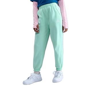 Nike Big Kids' Sportswear Club Fleece Loose Pants - Green