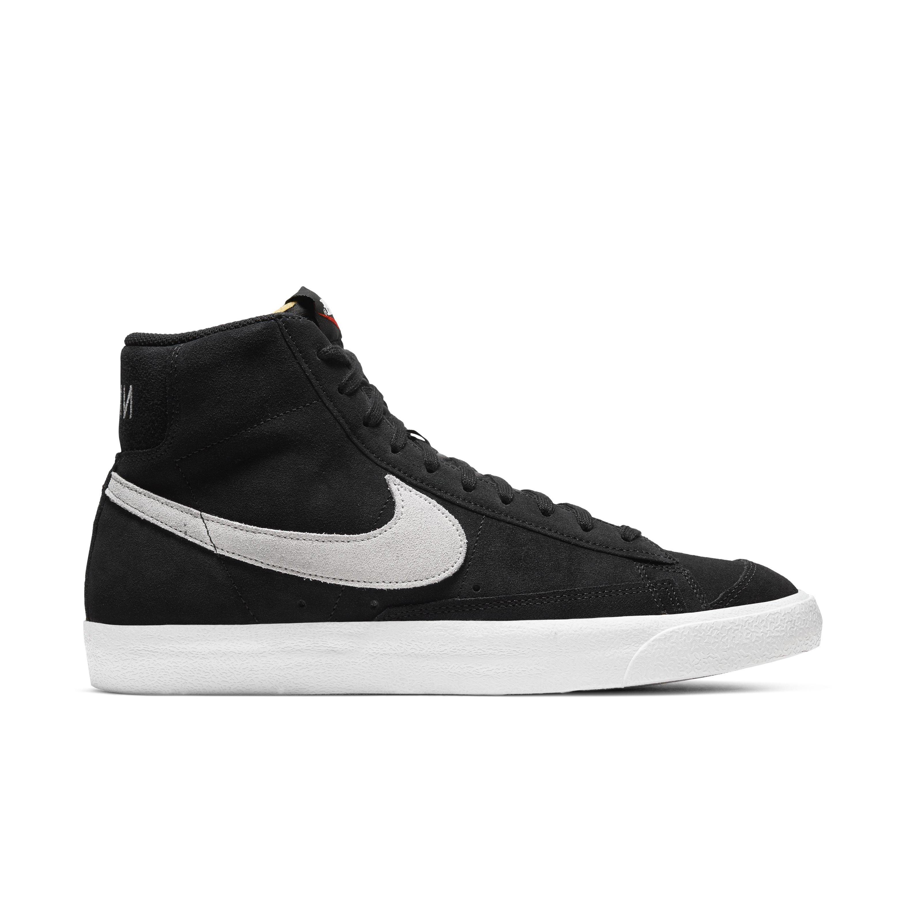 nike blazer mid suede black