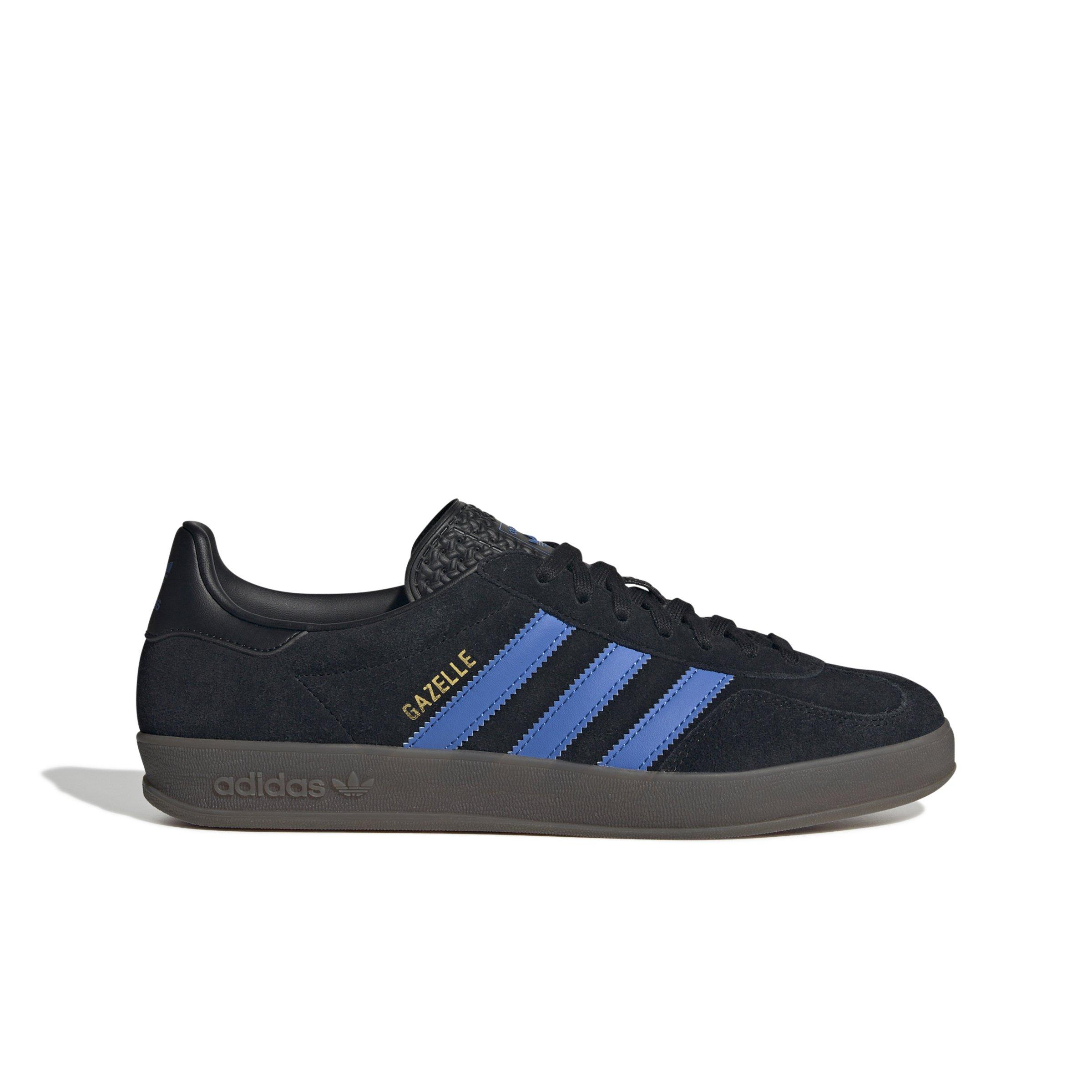 adidas Originals Gazelle "Core Black/Blue/Gum 3" Men's Shoe - BLACK/BLUE/GUM Thumbnail View 1