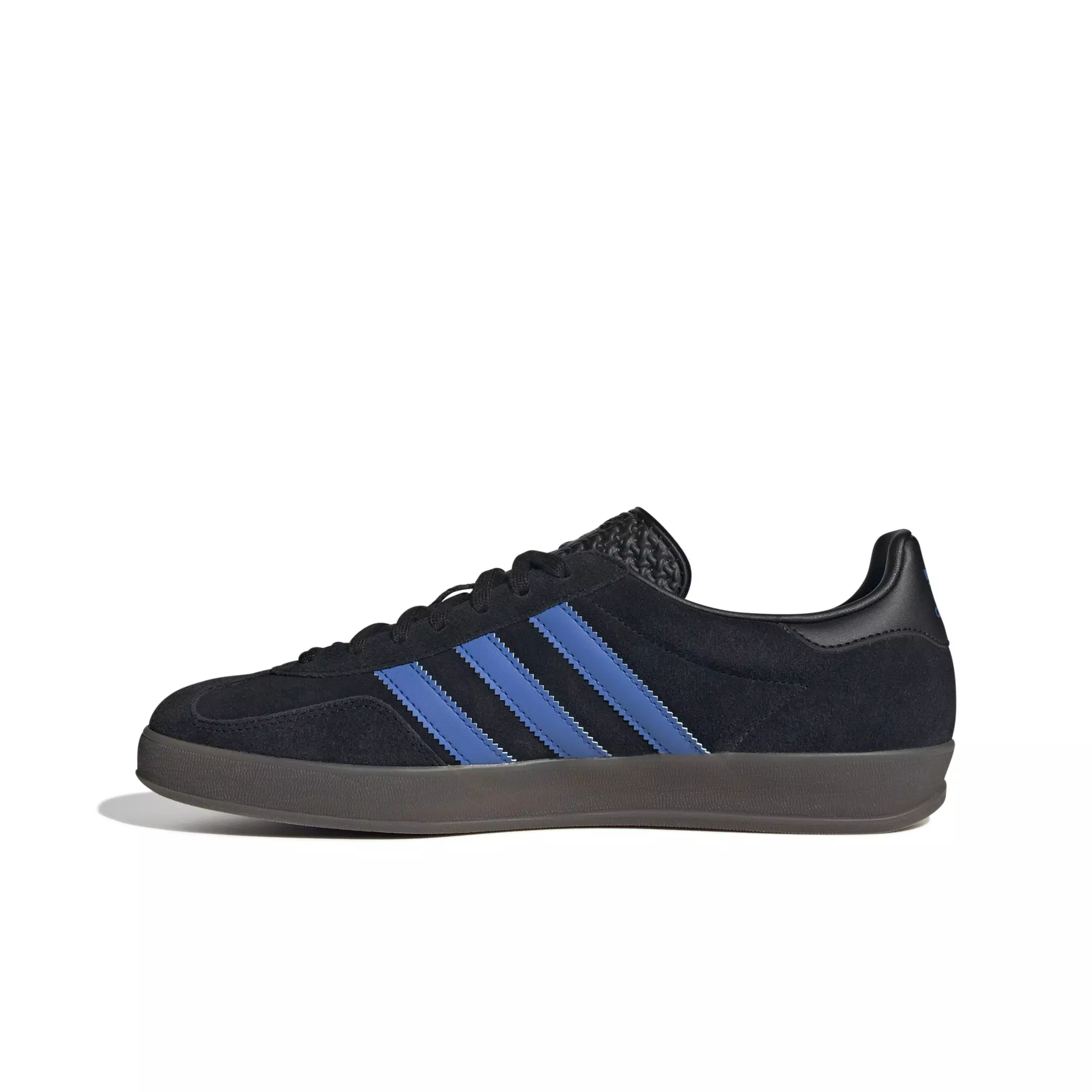 adidas Originals Gazelle "Core Black/Blue/Gum 3" Men's Shoe - BLACK/BLUE/GUM