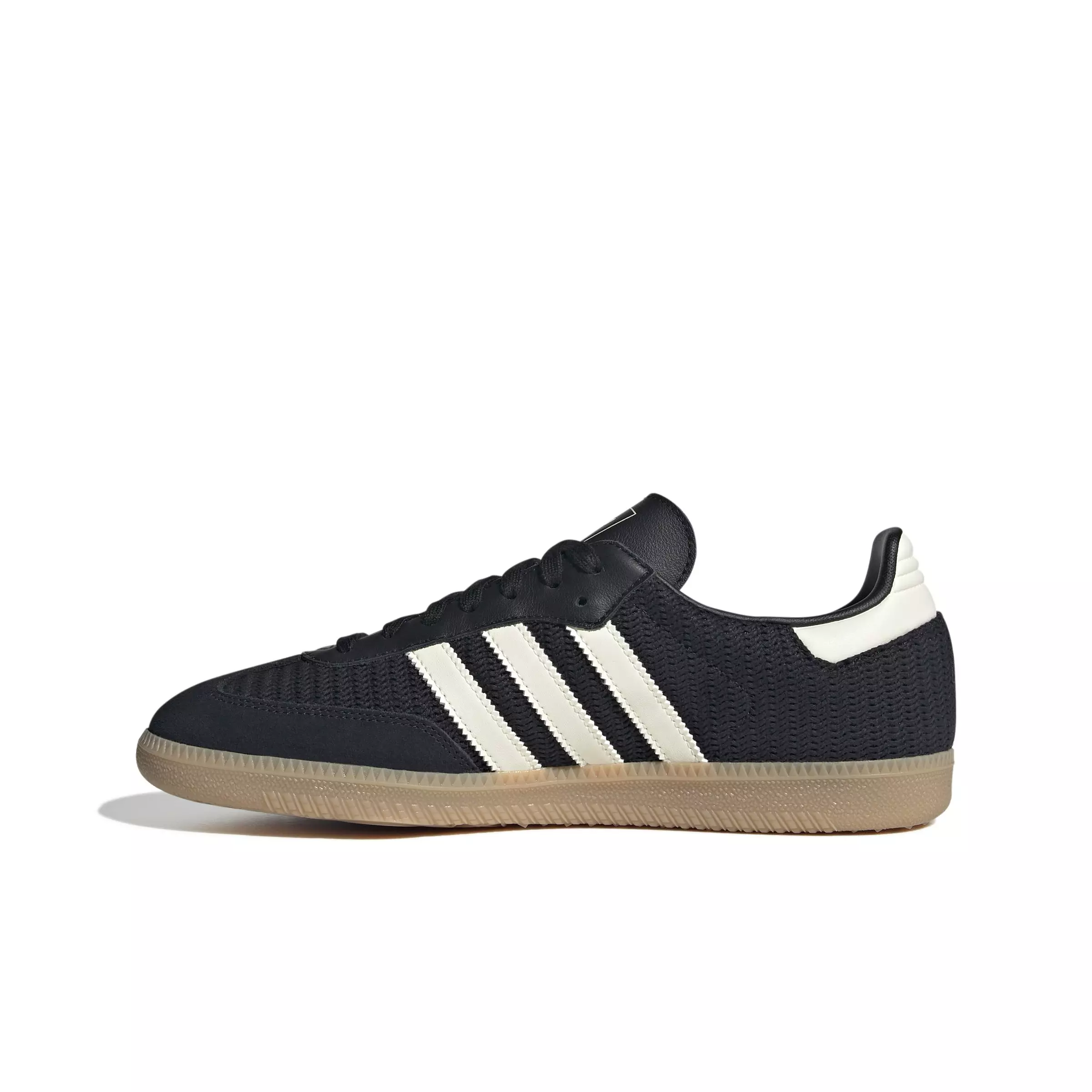 adidas Originals Samba OG "Core Black/Cream White/Magic Beige" Men's Shoe - BLACK/CREAM/BEIGE