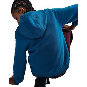 Nike Big Kids' Sportswear Club Fleece Full-Zip Winterized Hooded Jacket - Blue