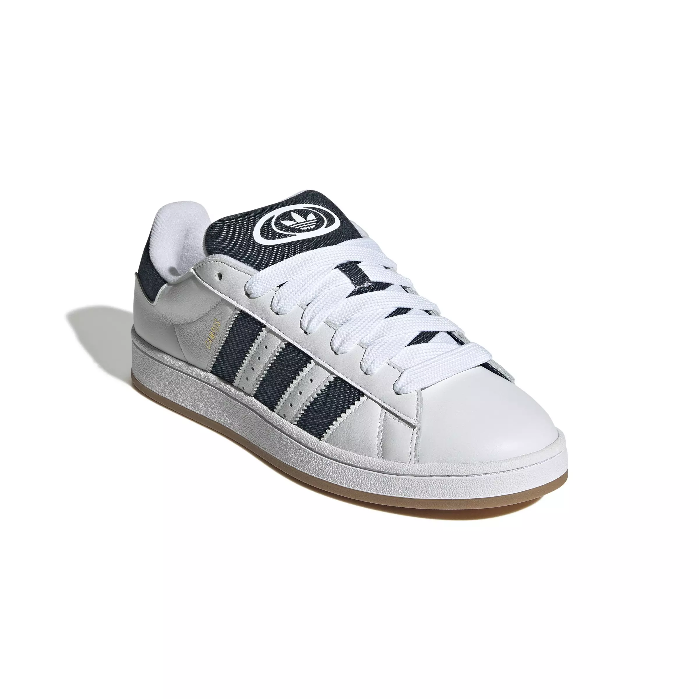 adidas Originals Campus 00s "Ftwr White/Night Indigo/Gold Metallic" Men's Shoe - WHITE/INDIGO/GOLD